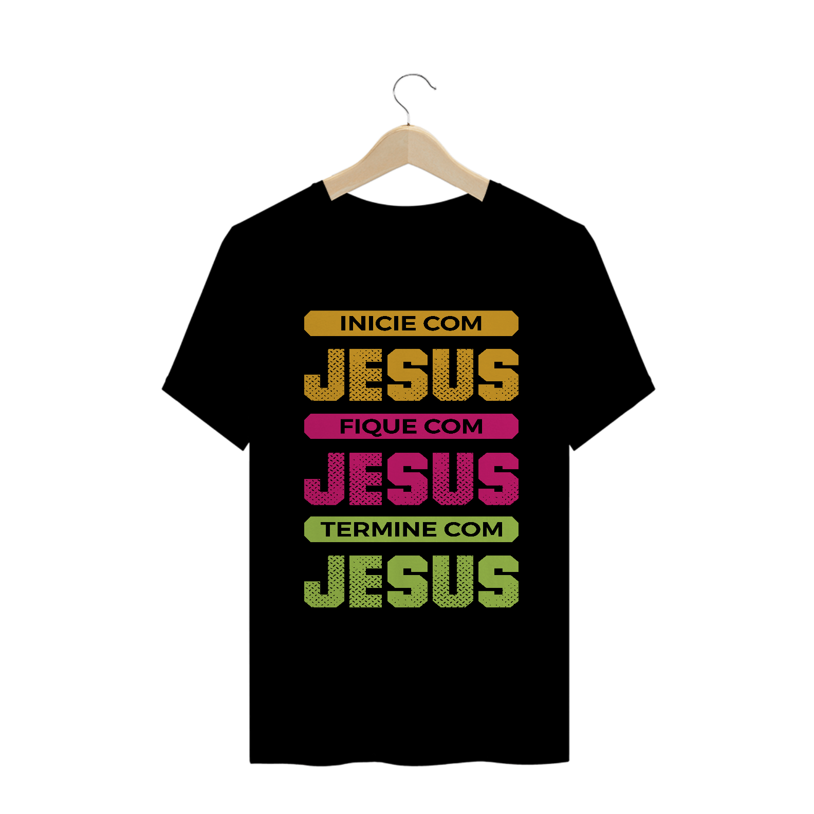Nome do produto: Camiseta Jesus do Inicio ao Fim