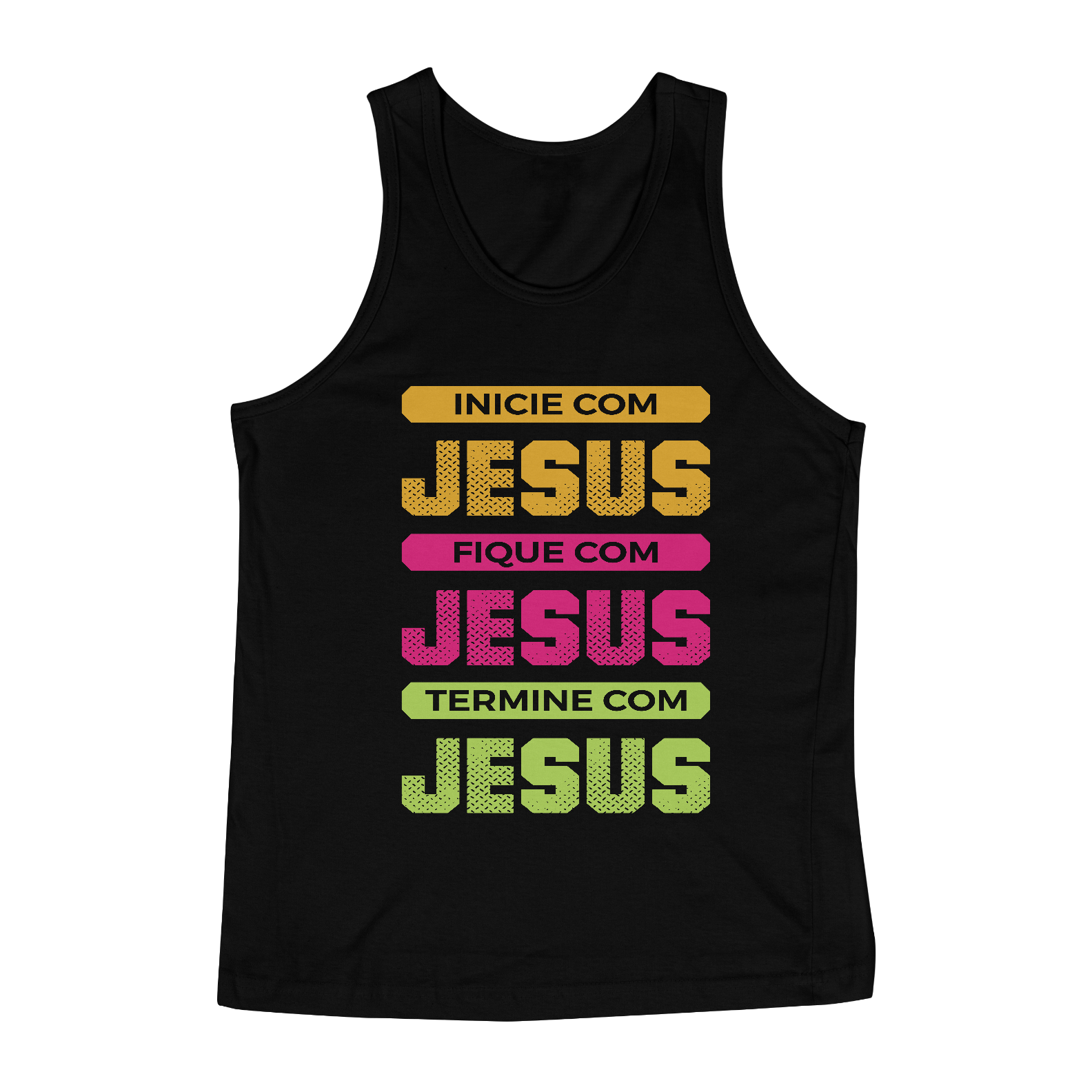 Nome do produto: Regata Jesus do Inicio ao Fim