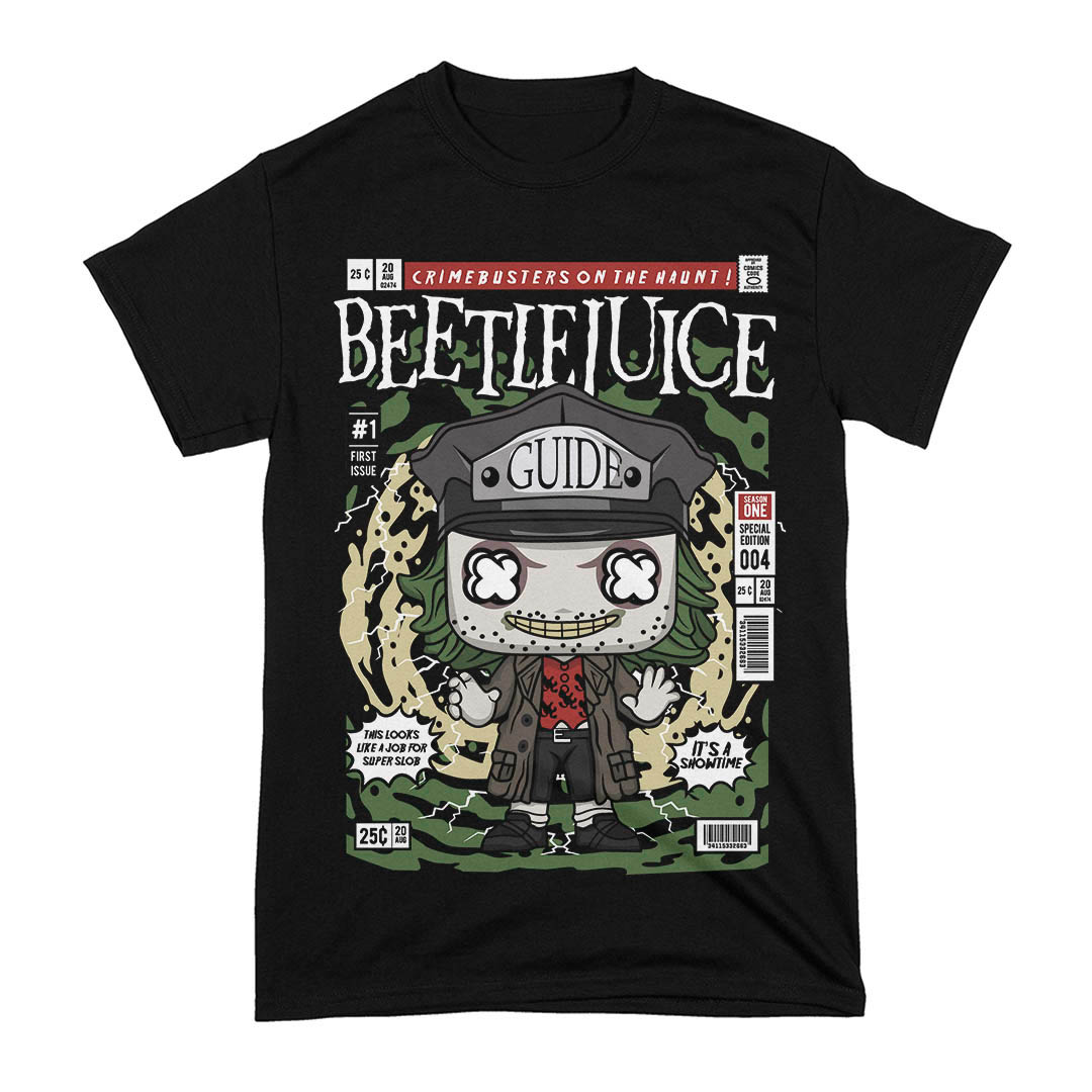 Nome do produto: Camiseta Beetlejuice Pop Toy