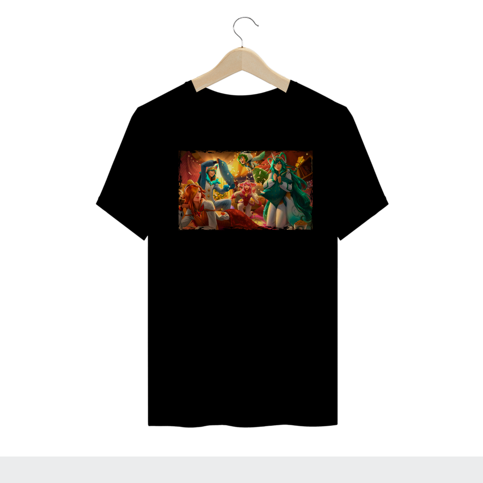 Nome do produto: Camiseta Pijaminha League of Legends