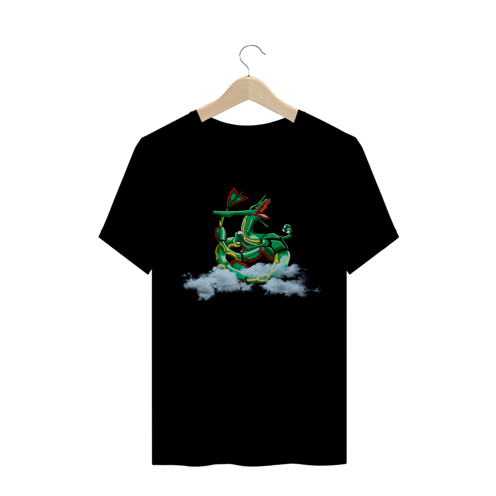 Nome do produto: Camiseta Pokemon Rayquaza