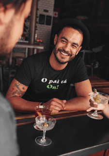 Camiseta Masculina Buteco - O pai tá on!