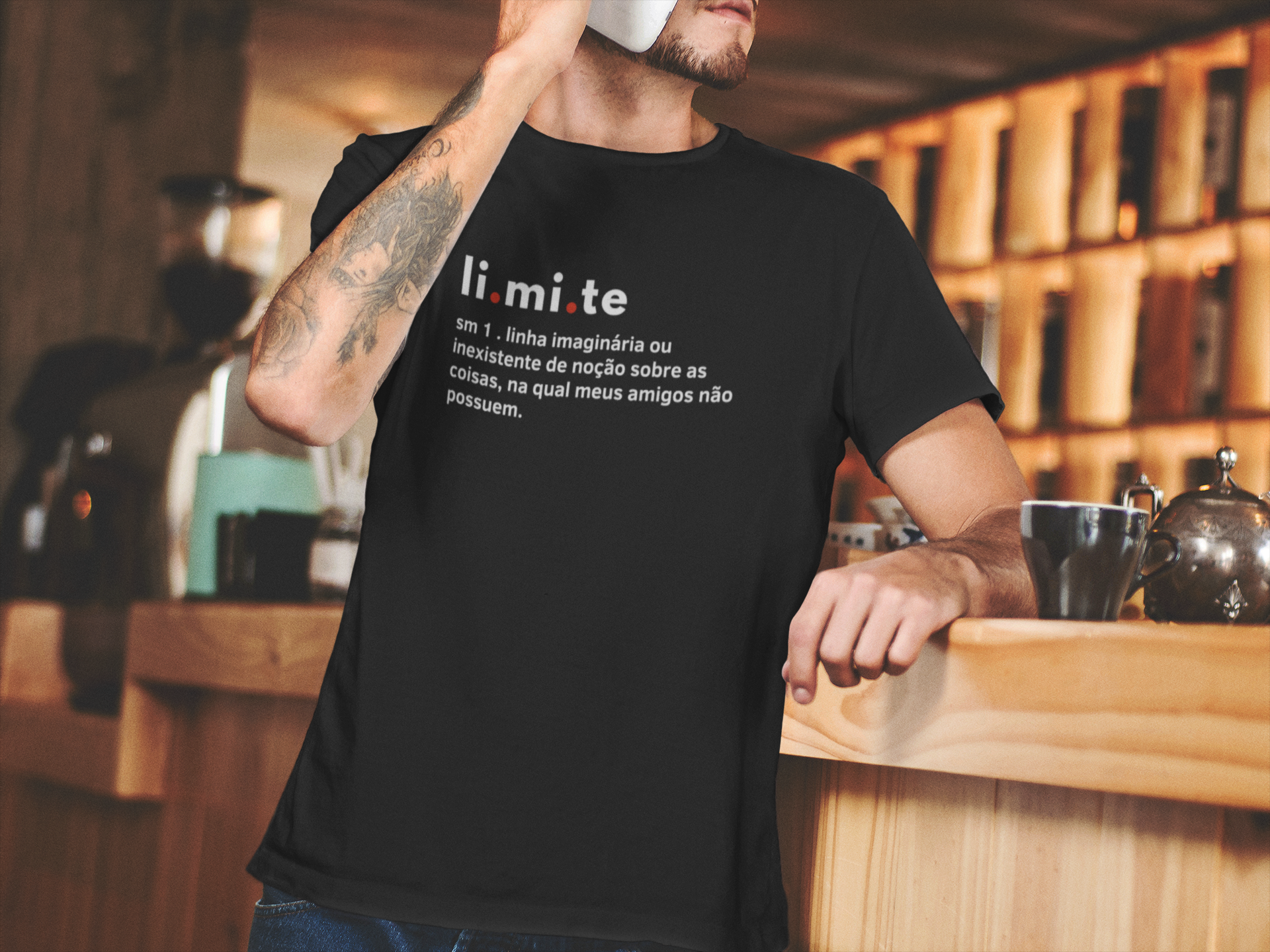 Camiseta Masculina Buteco - Limite
