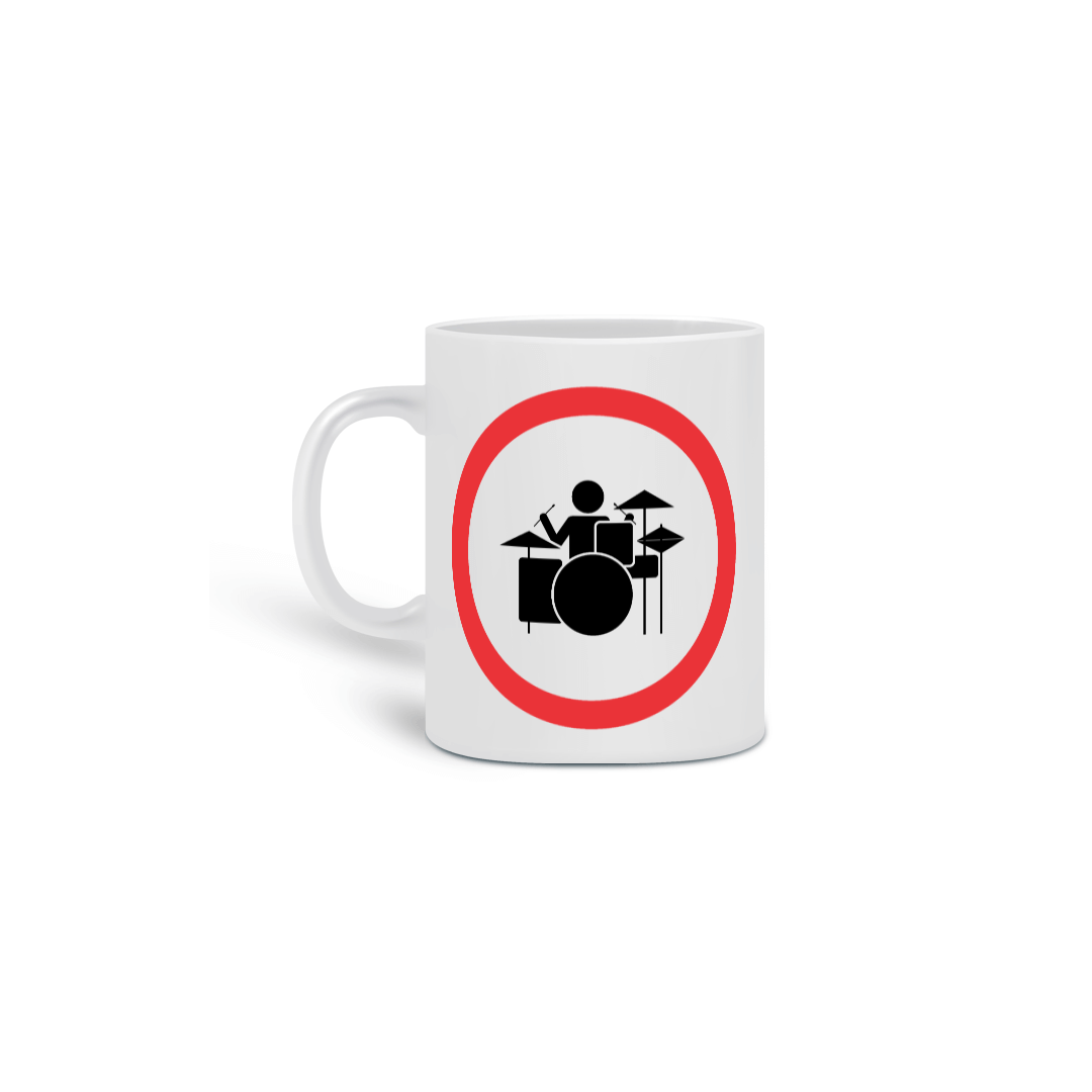 Nome do produto: Caneca Placa Baterista v2