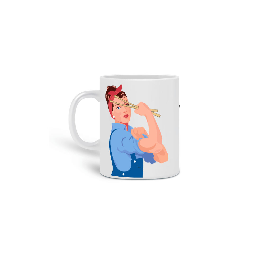 Nome do produto: Caneca Hit Like a Girl!