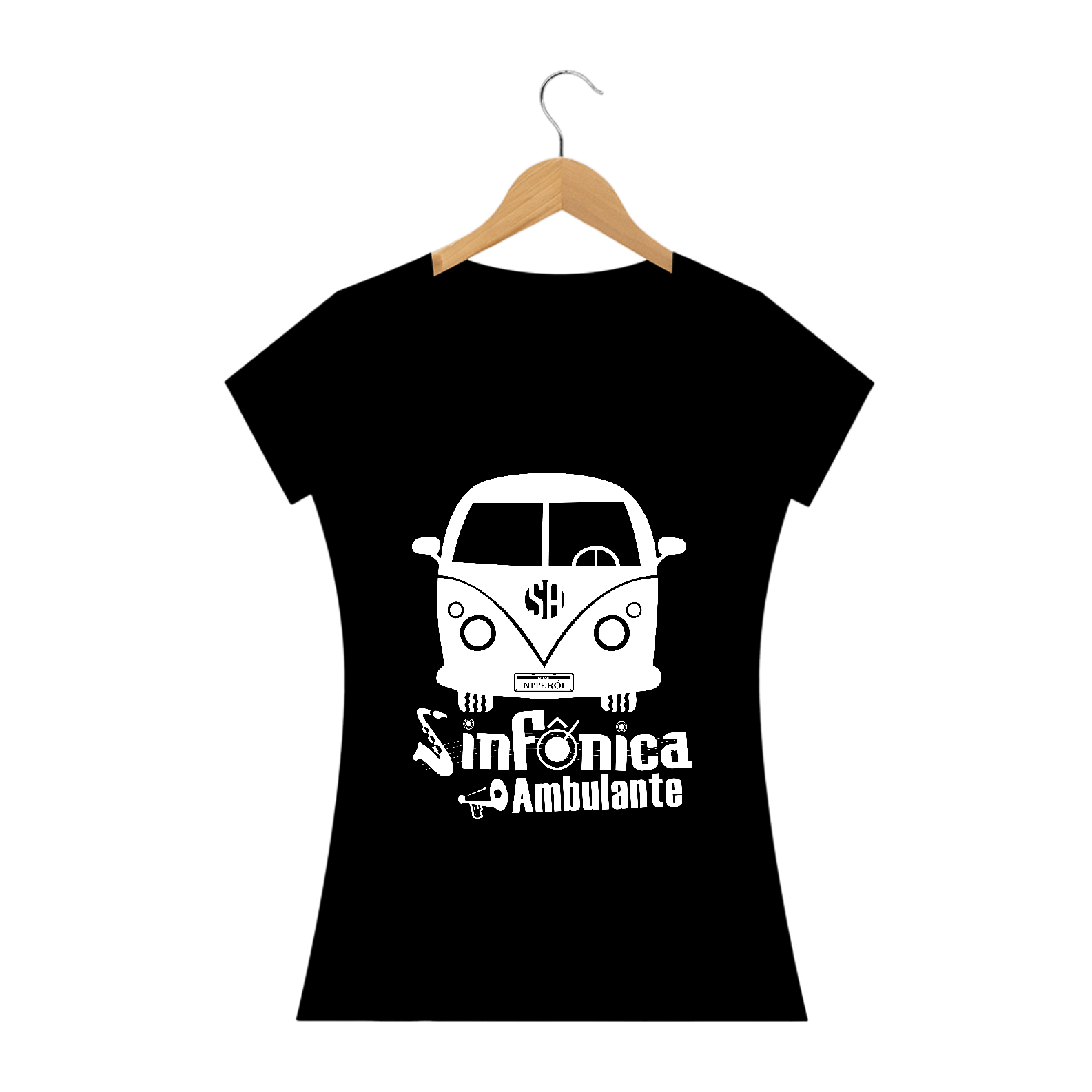 Nome do produto: Babylong Sinfônica Ambulante (estampa branca)