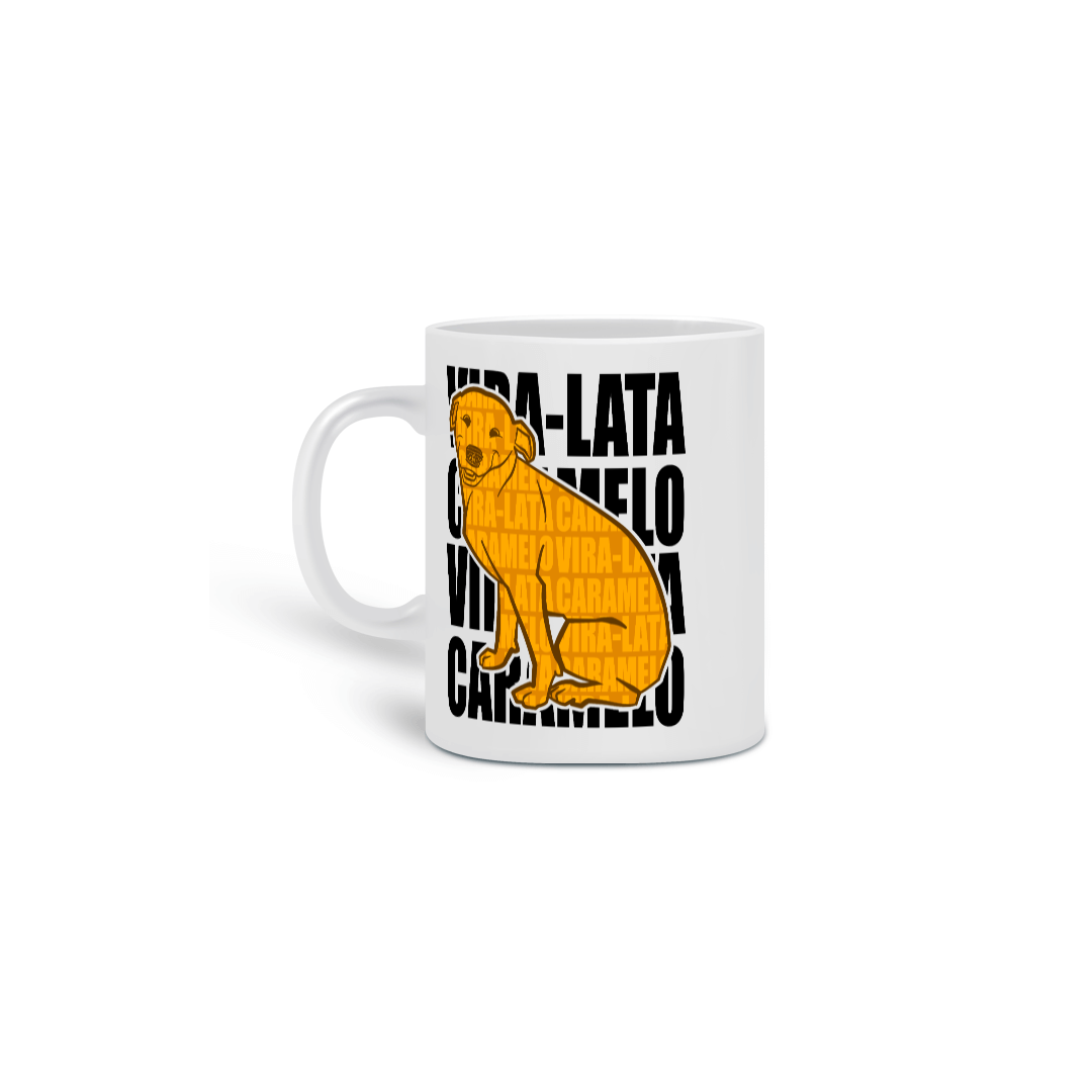 Nome do produto: Caneca Vira-Lata Simpaticão