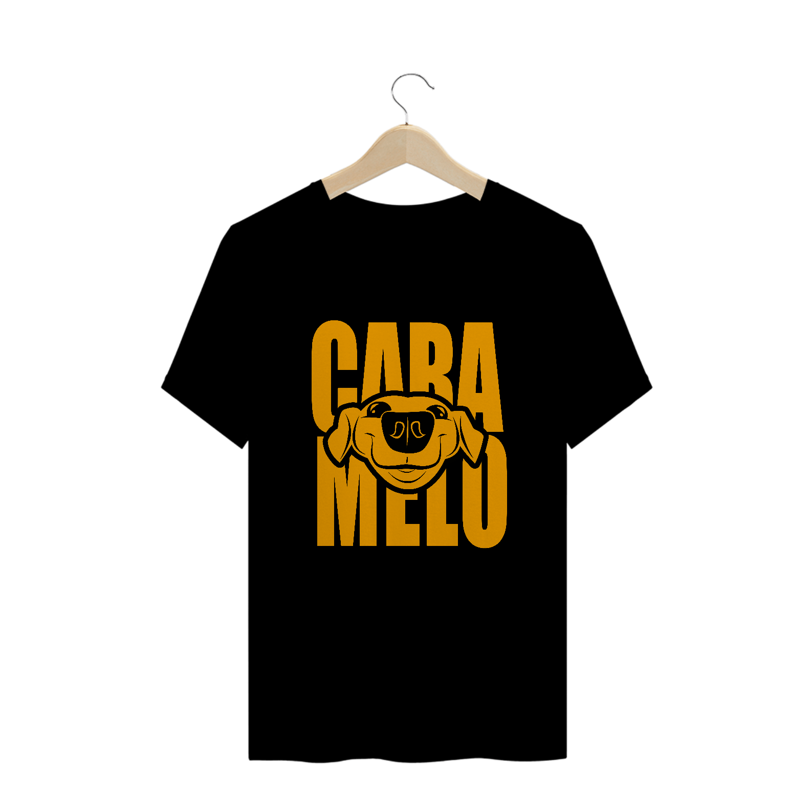 Nome do produto: Camiseta Plus Size Caramelo Simpaticão