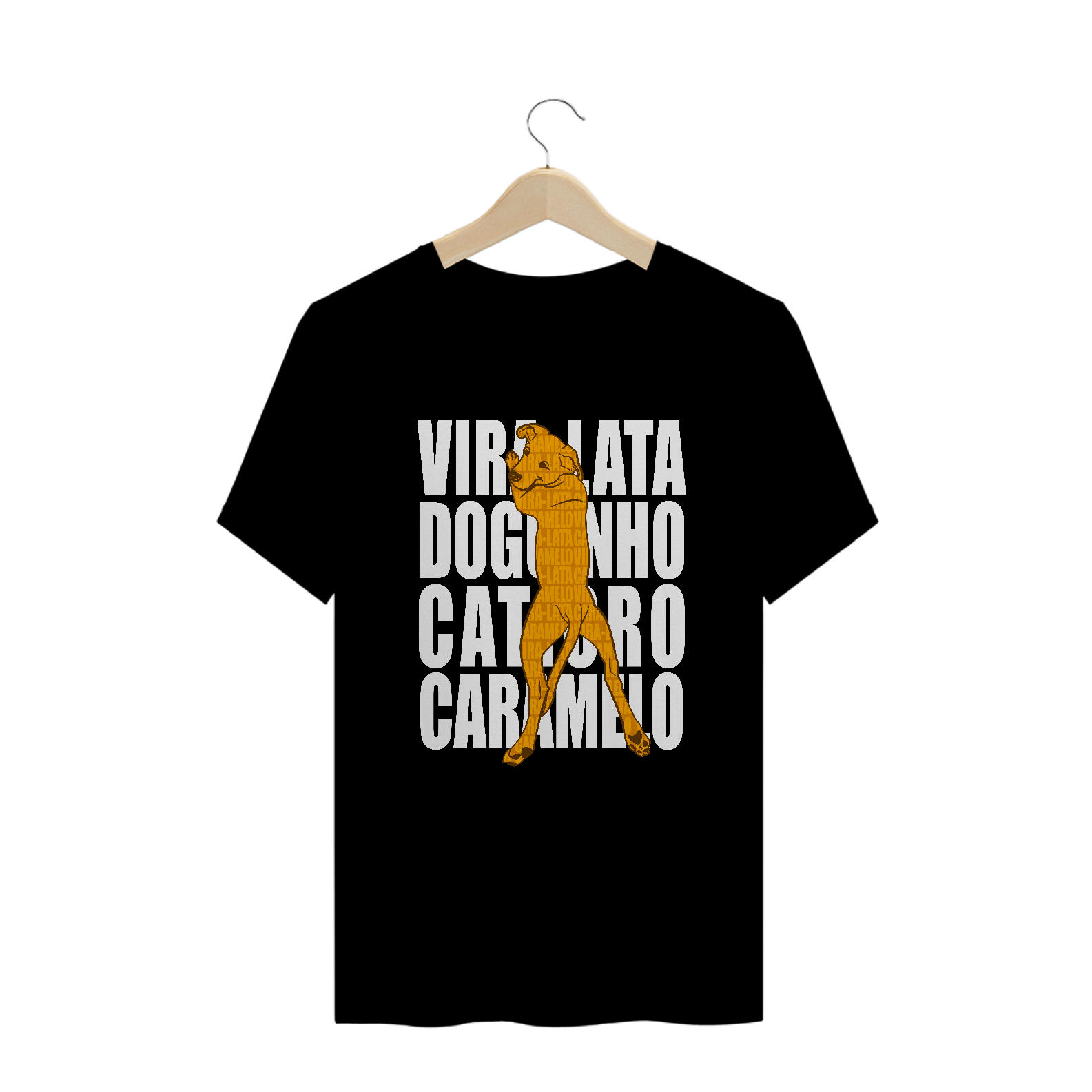 Nome do produto: Camiseta Plus Size Doguinho Simpaticão