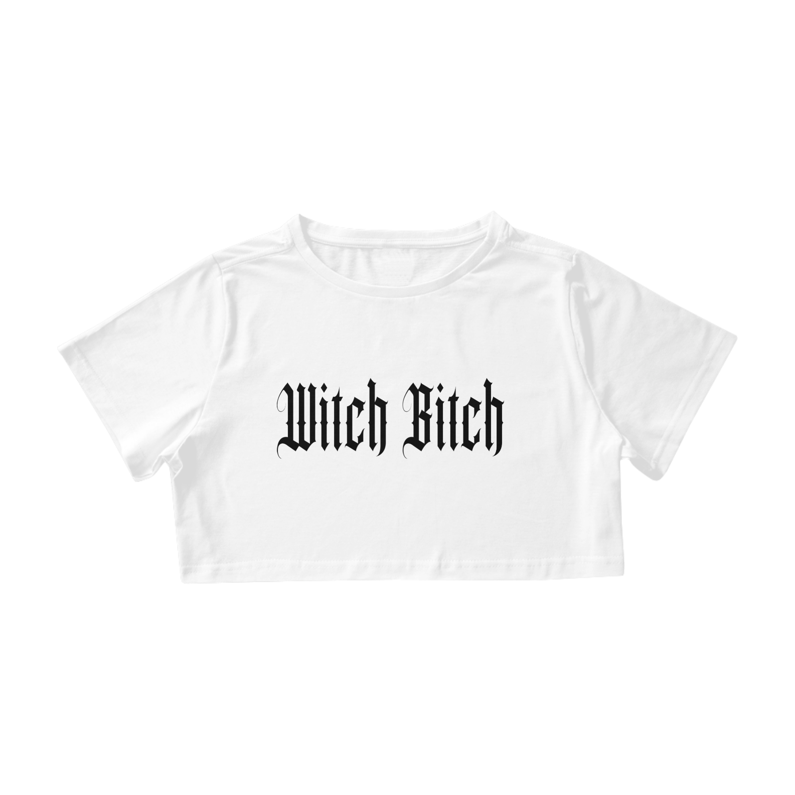 Nome do produto: Witch Bitch Cropped  branca