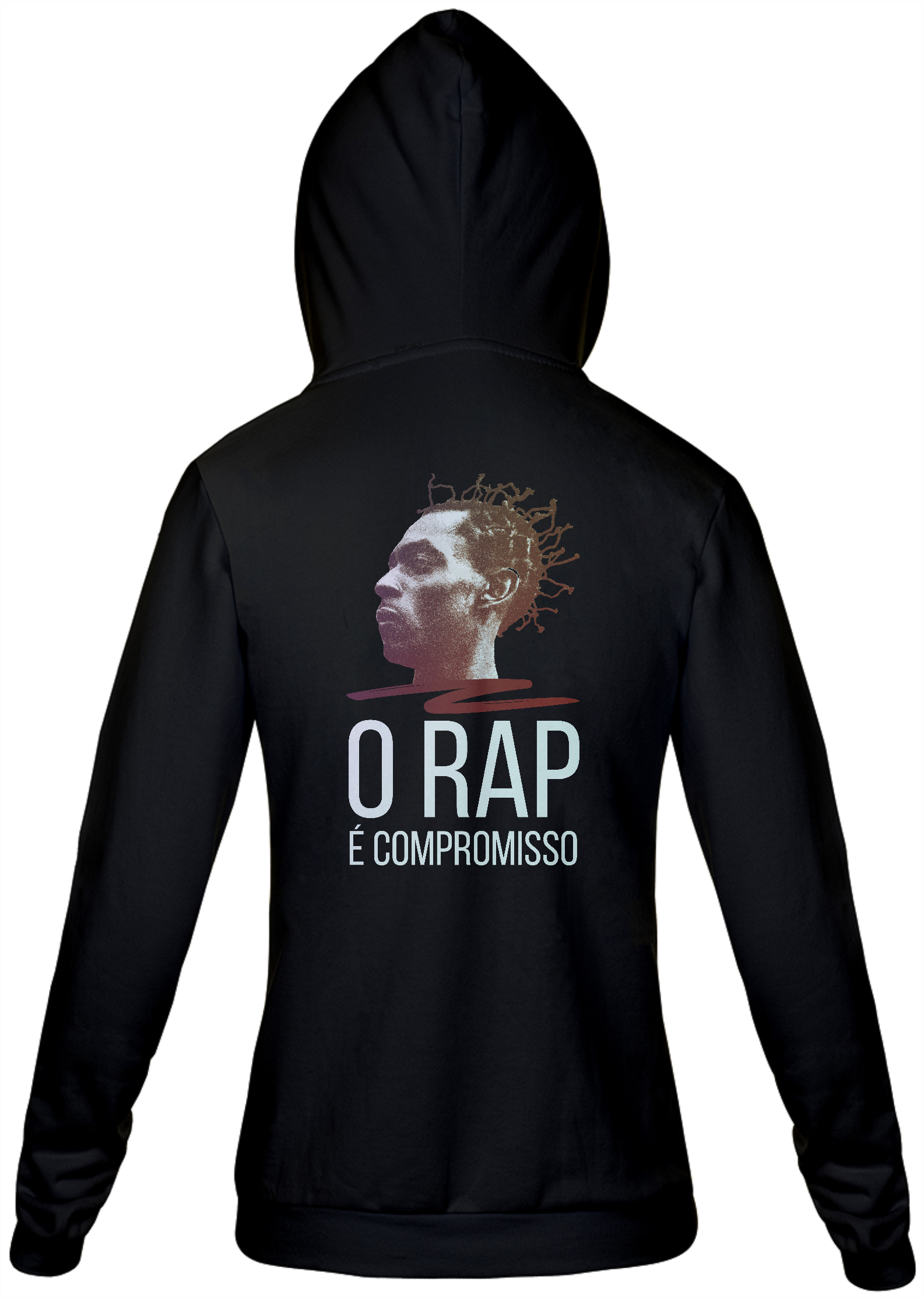 Nome do produto: Sabotage Moleton Capuz - O Rap é Compromisso