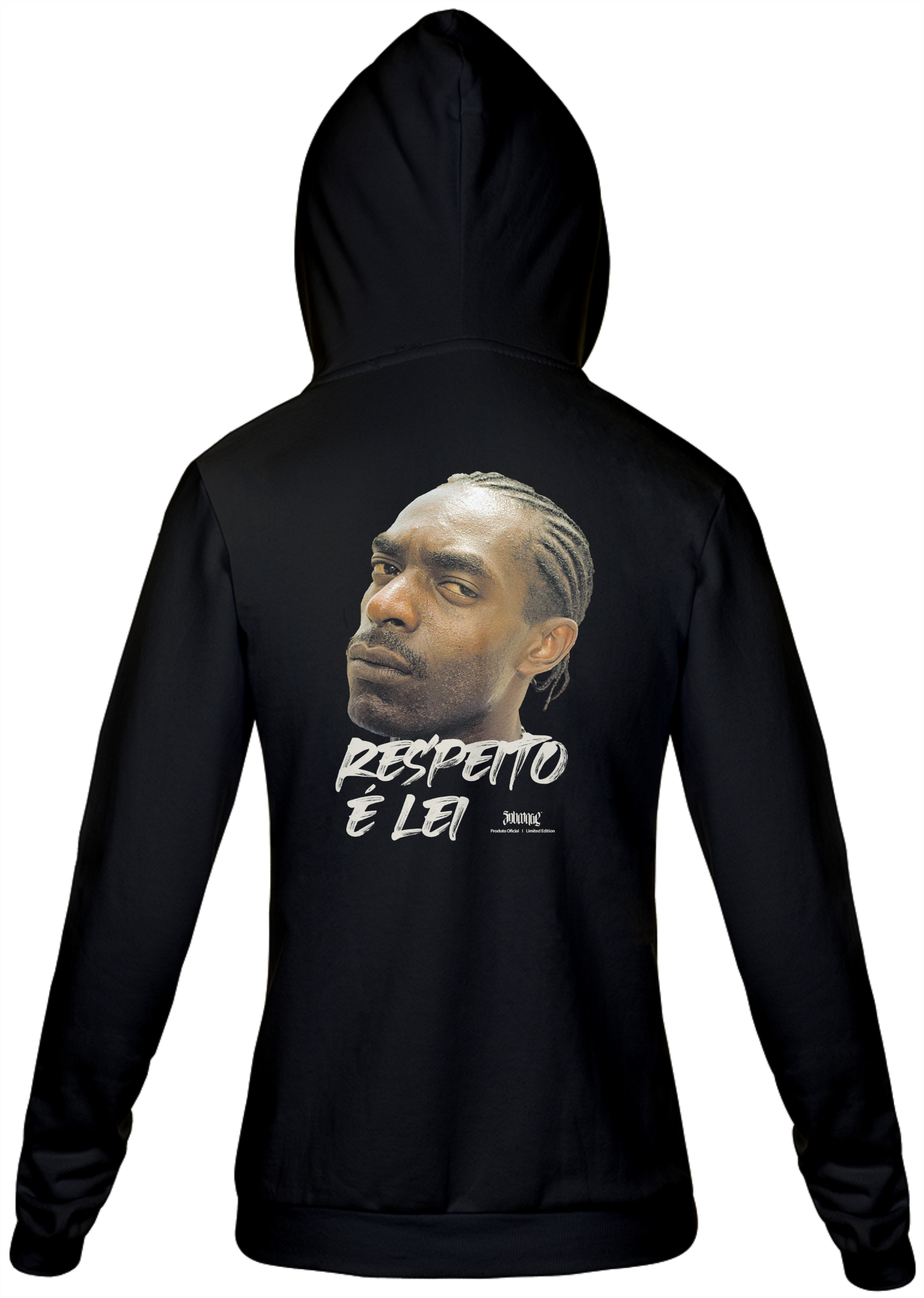 Nome do produto: Sabotage - Moleton Capuz - Respeito é Lei