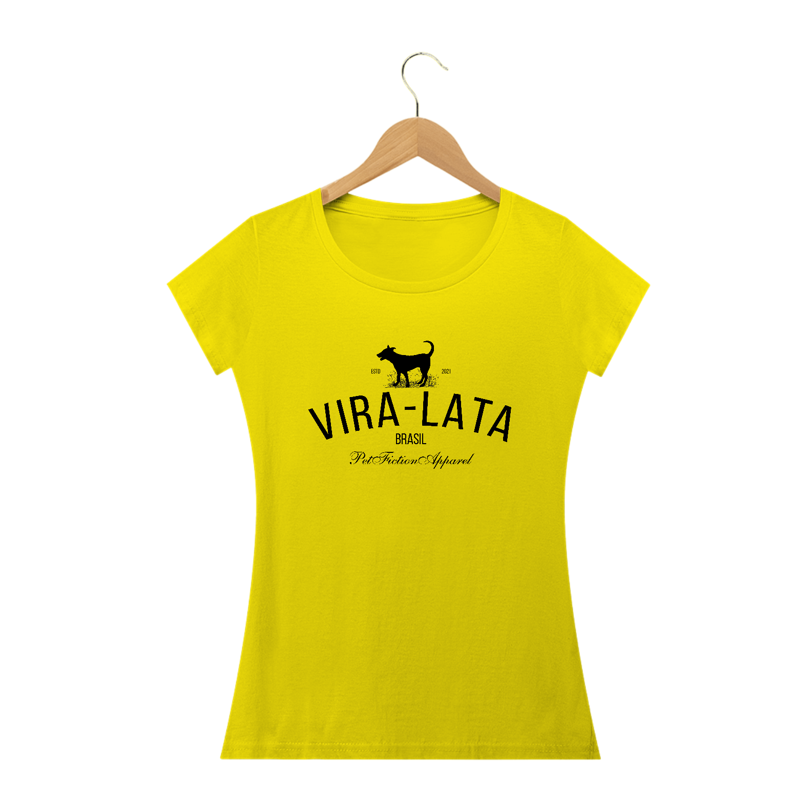 Nome do produto: VIRA LATA APPAREL - BABY LOOK