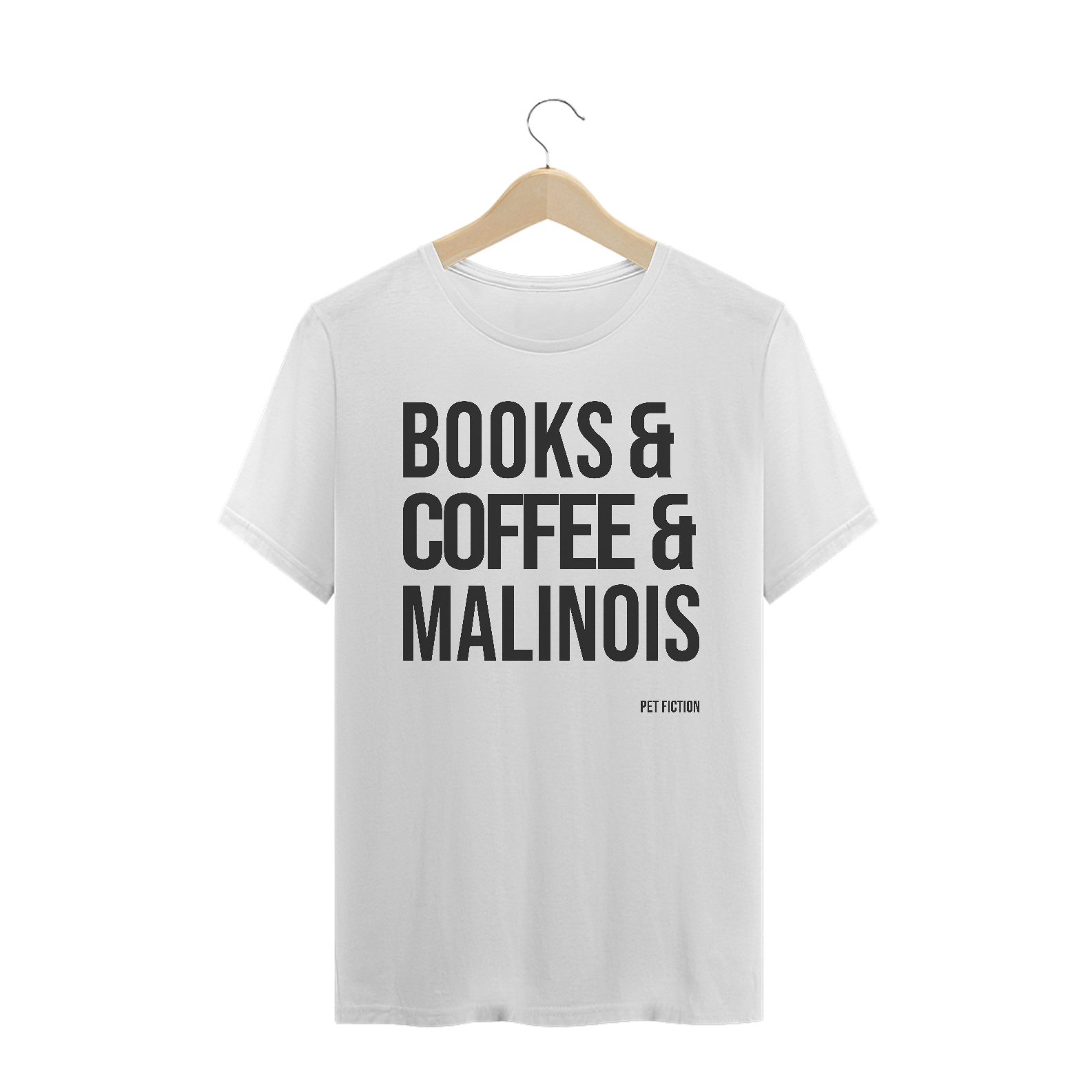 Nome do produto: BOOKS COFFEE MALINOIS - UNISSEX