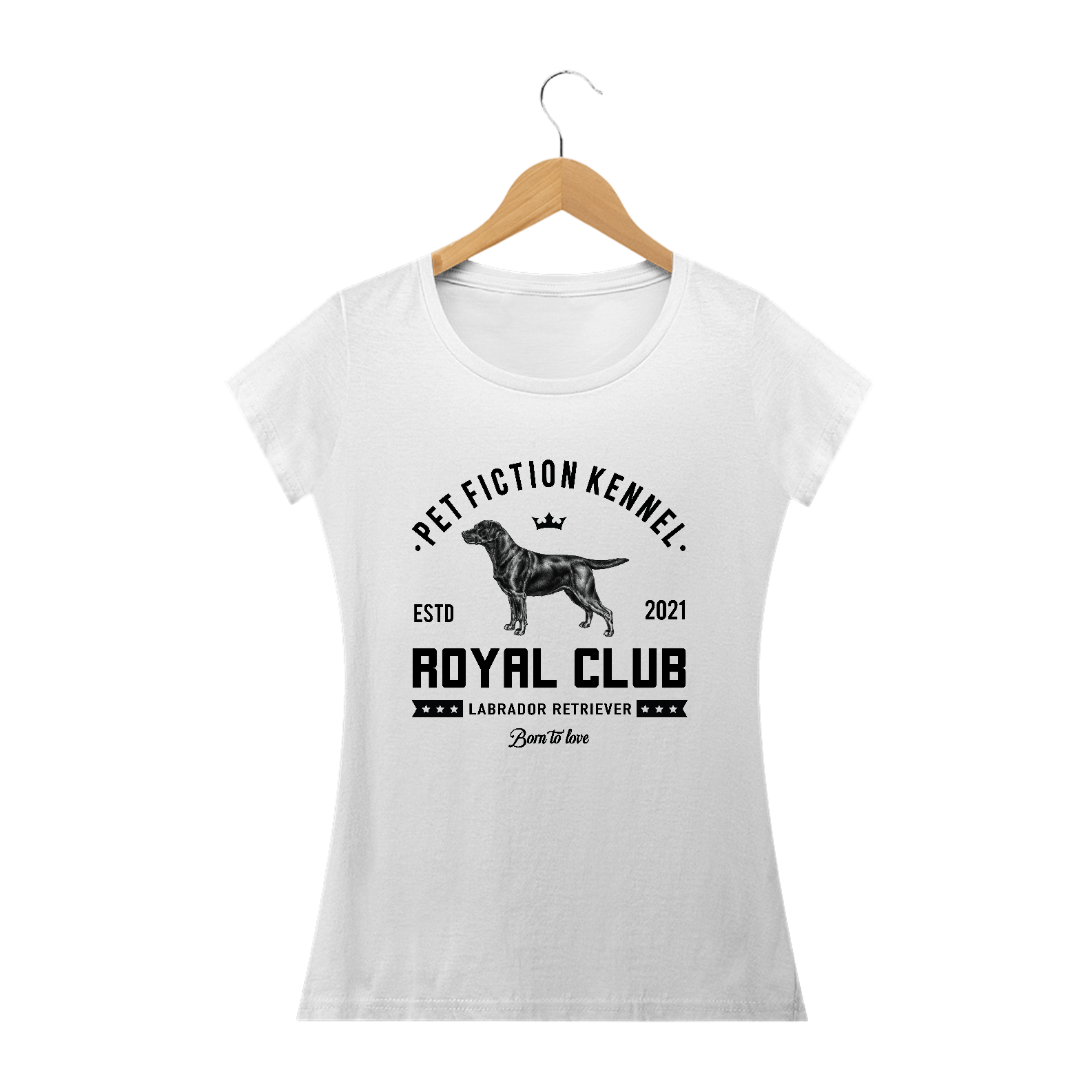 Nome do produto: LABRADOR ROYAL CLUB - BABY LOOK