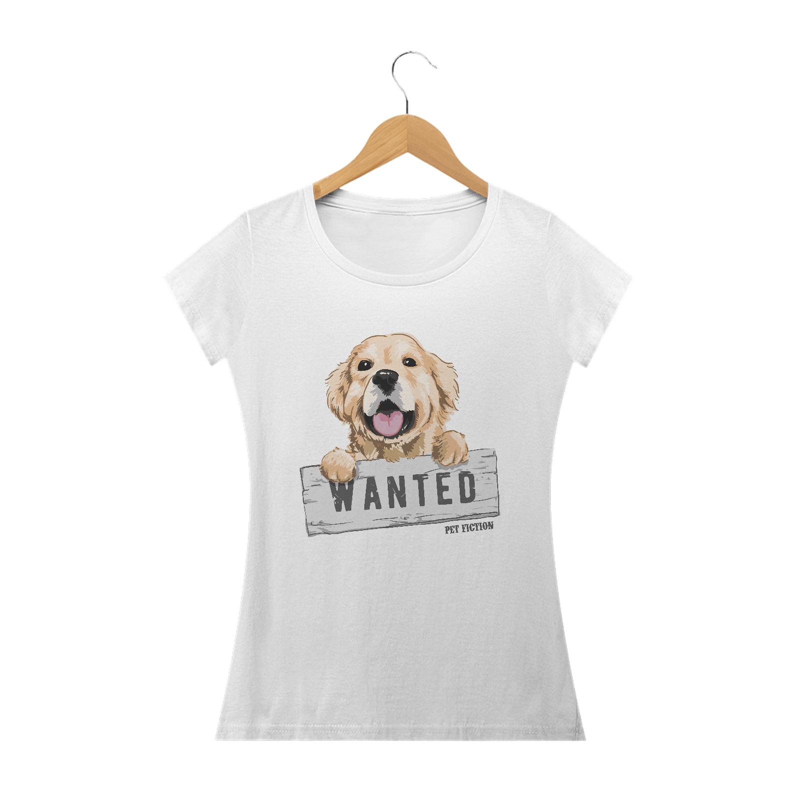 Nome do produto: GOLDEN RETRIEVER PUPPY MALHA AVELUDADA - BABY LOOK