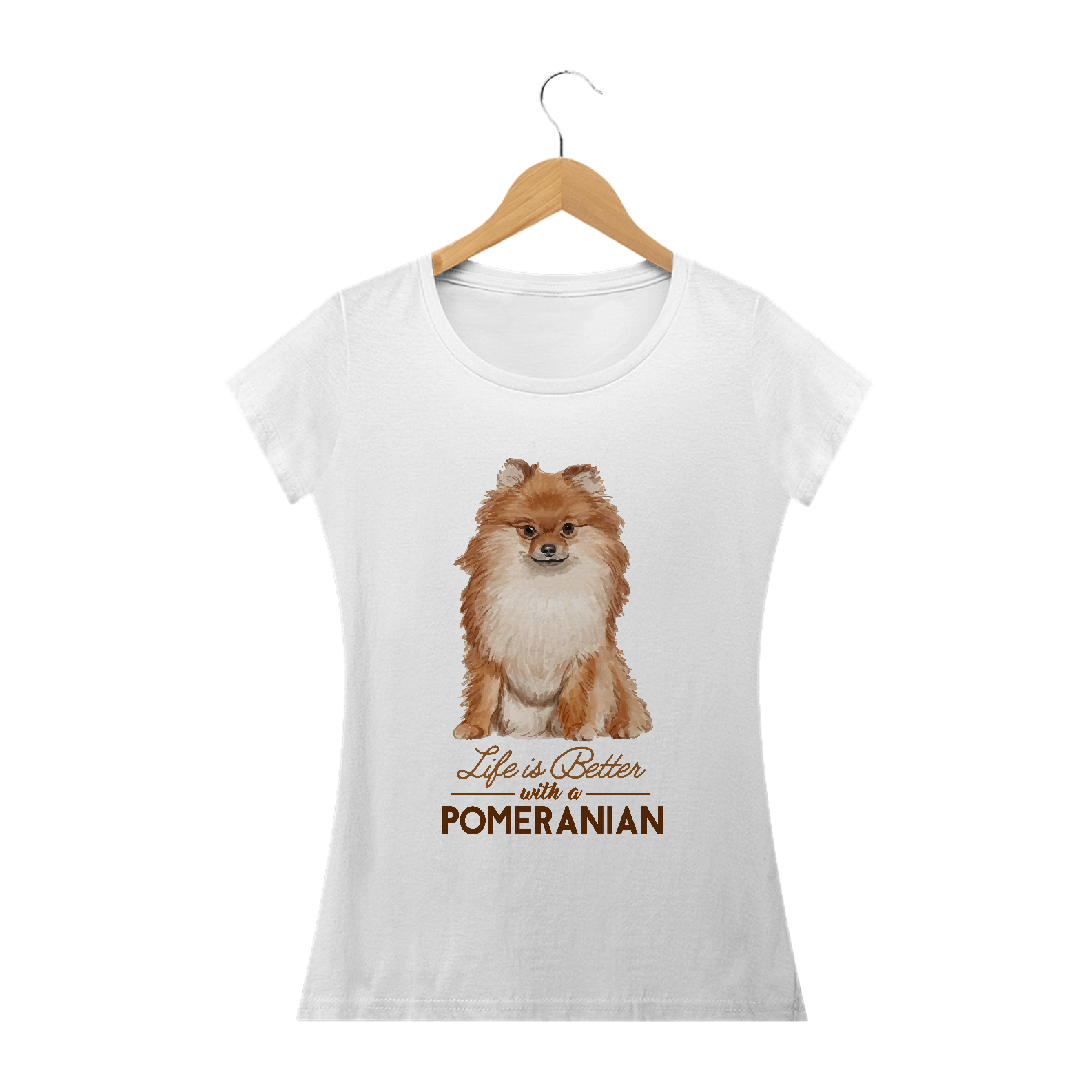Nome do produto: POMERANIAN LIFE - BABY LOOK