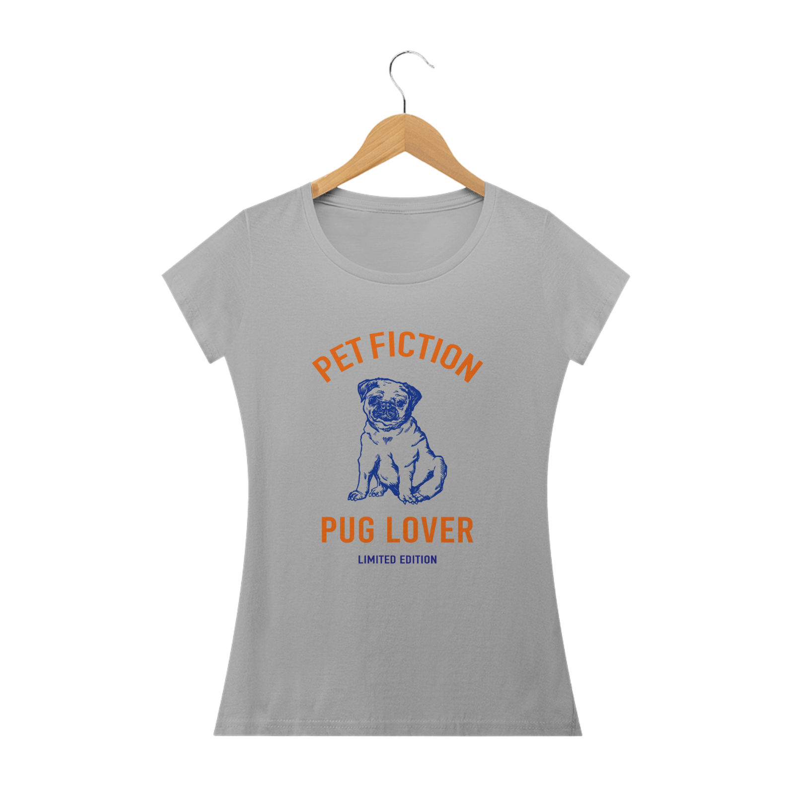 Nome do produto: PUG LOVER - BABY LOOK