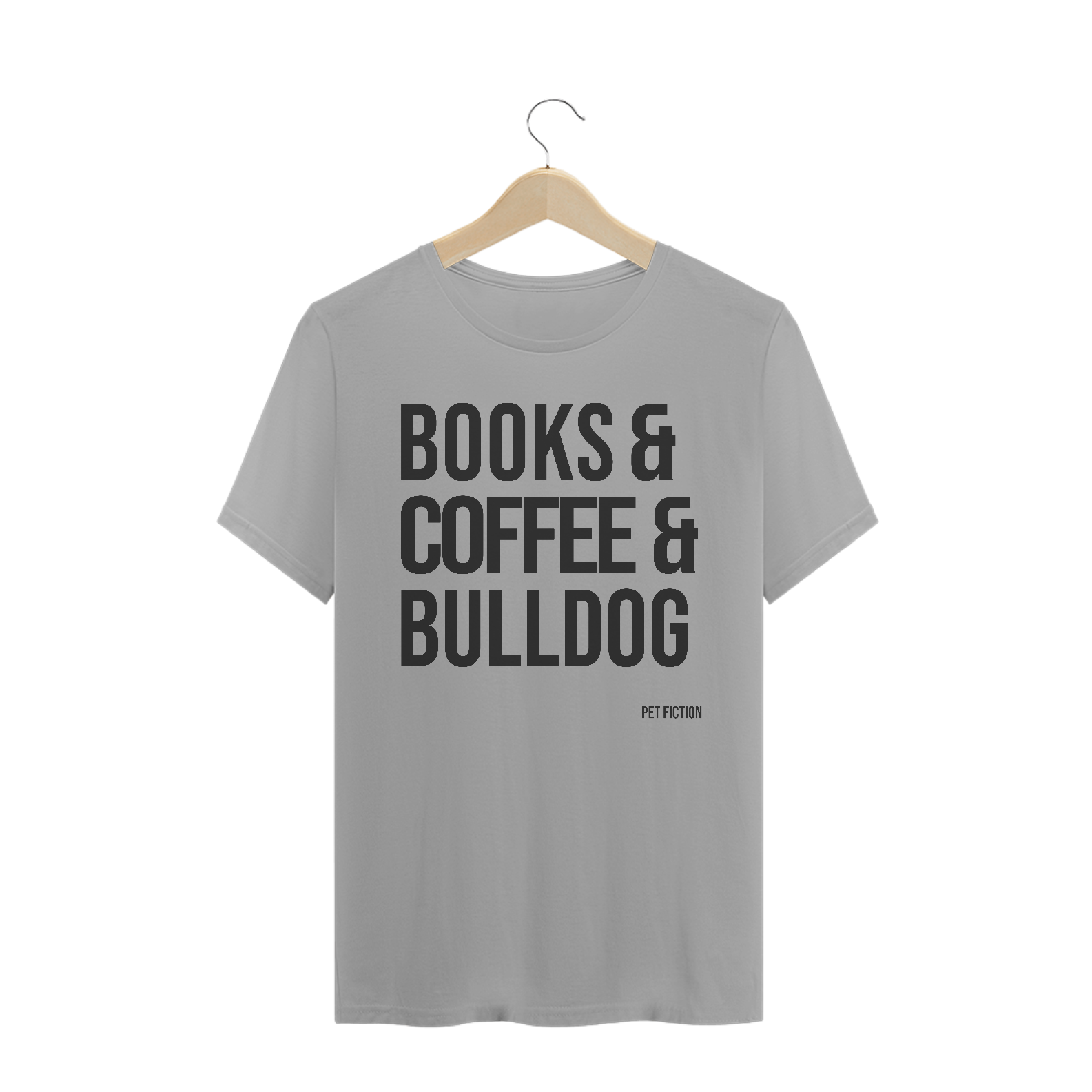 Nome do produto: BOOKS COFFEE BULLDOG - UNISSEX