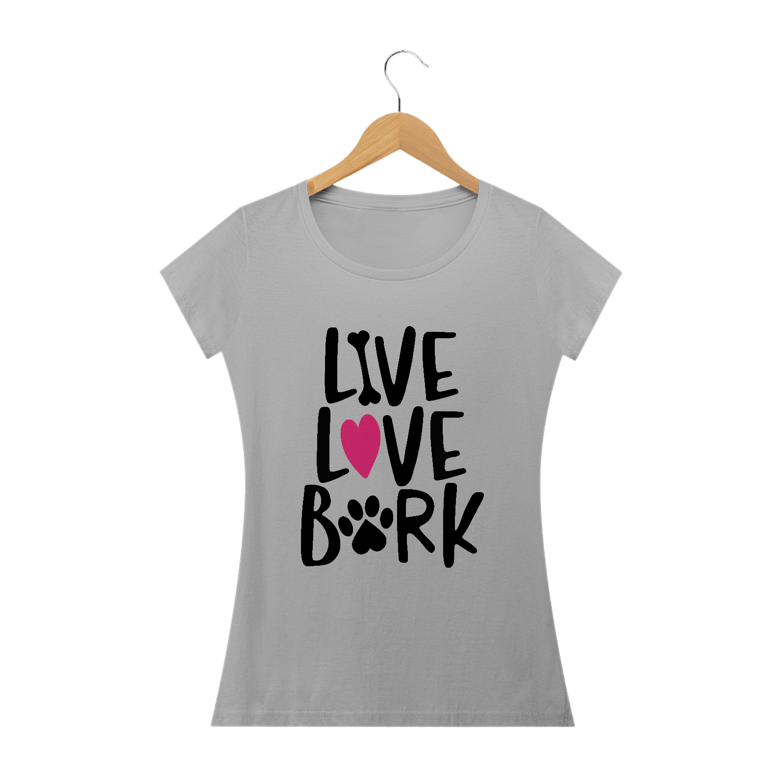 Nome do produto: LOVE BARK - BABY LOOK