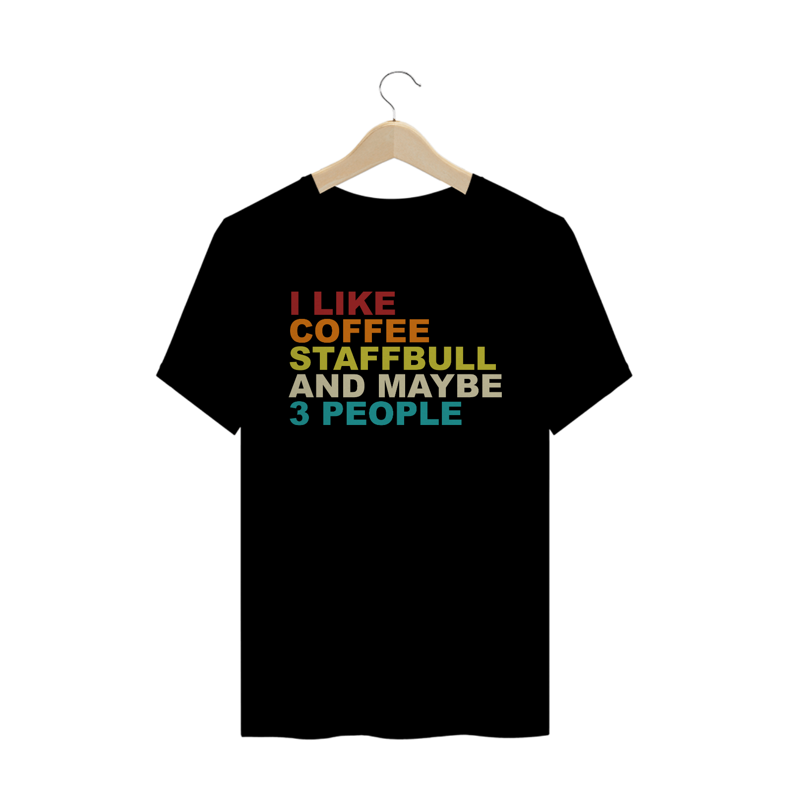 Nome do produto: 3 PEOPLE - STAFFBULL - UNISSEX