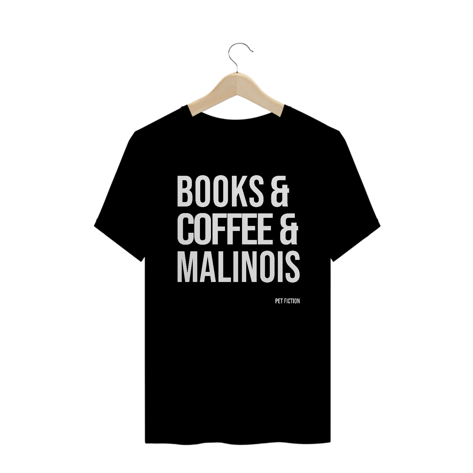 Nome do produto: BOOKS COFFEE MALINOIS - UNISSEX