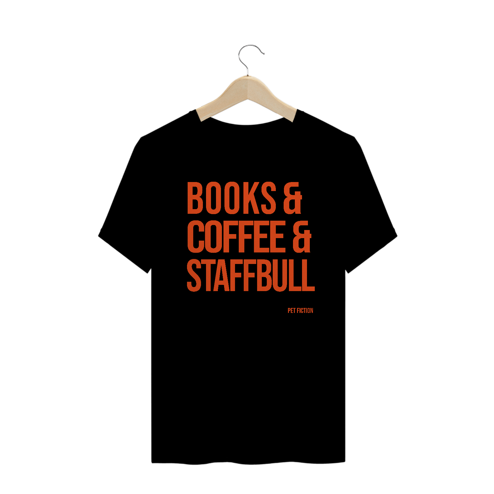 Nome do produto: BOOKS COFFEE STAFFBULL - UNISSEX