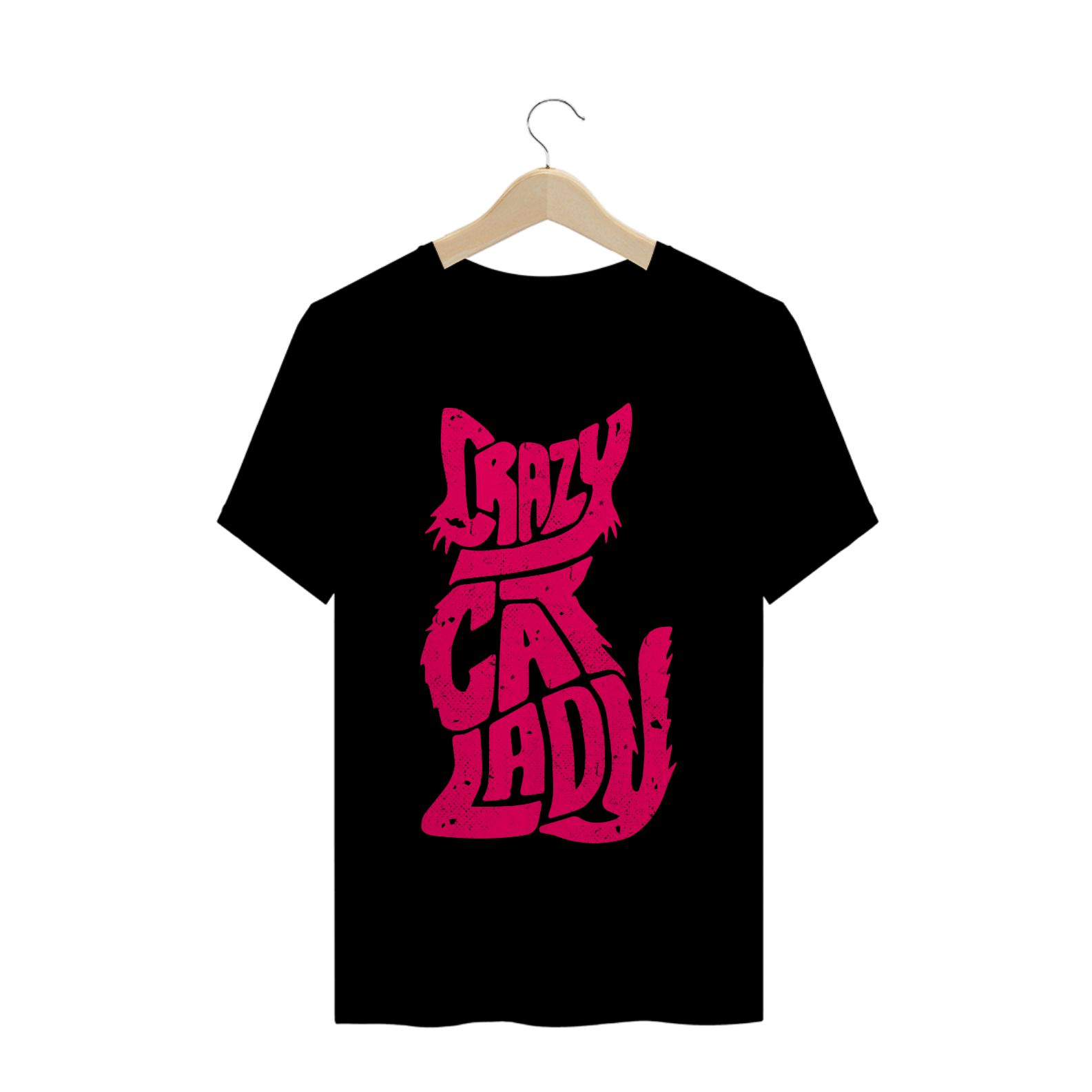 Nome do produto: CRAZY CAT LADY - MALHA AVELUDADA - UNISSEX