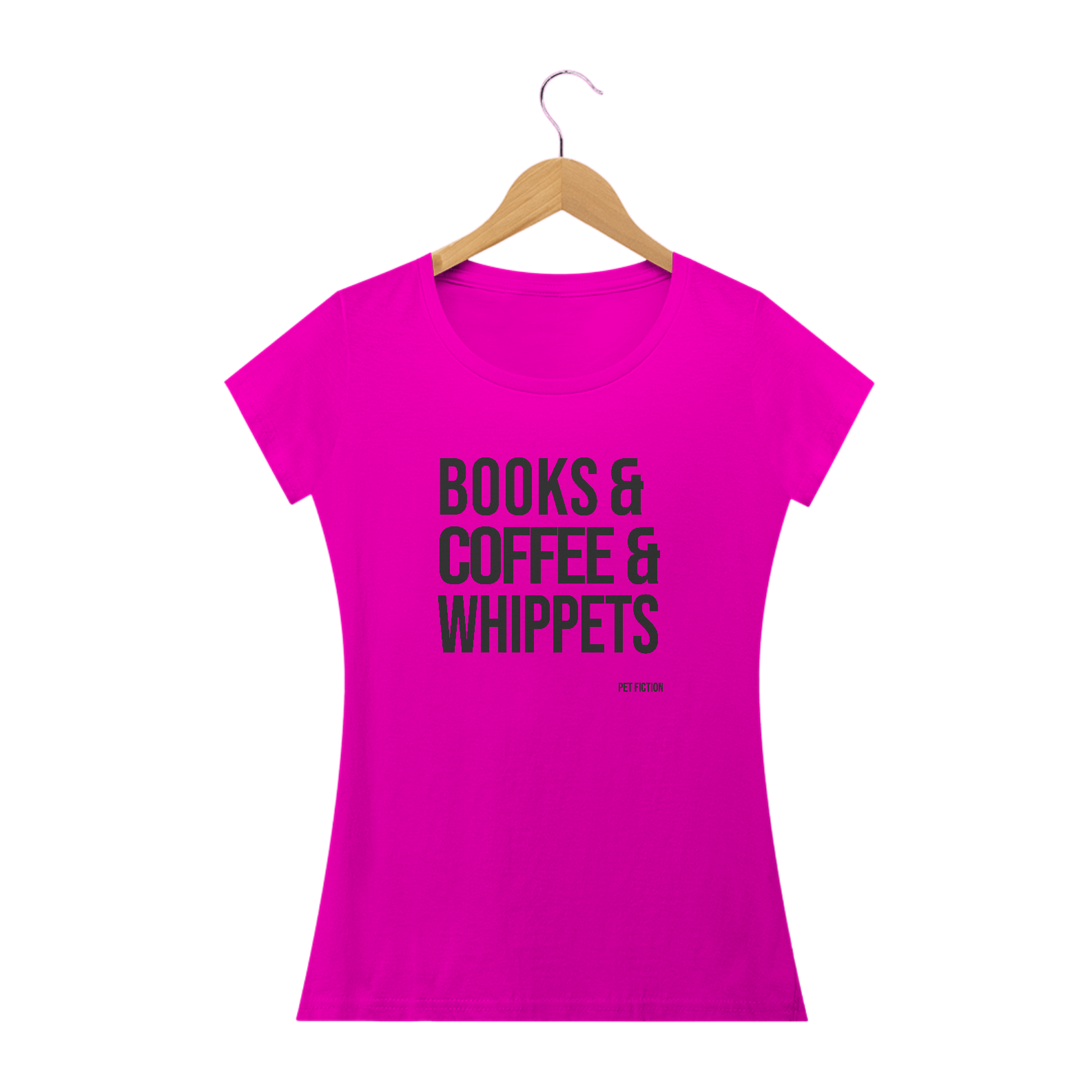 Nome do produto: BOOKS COFFEE WHIPPETS - BABY LOOK