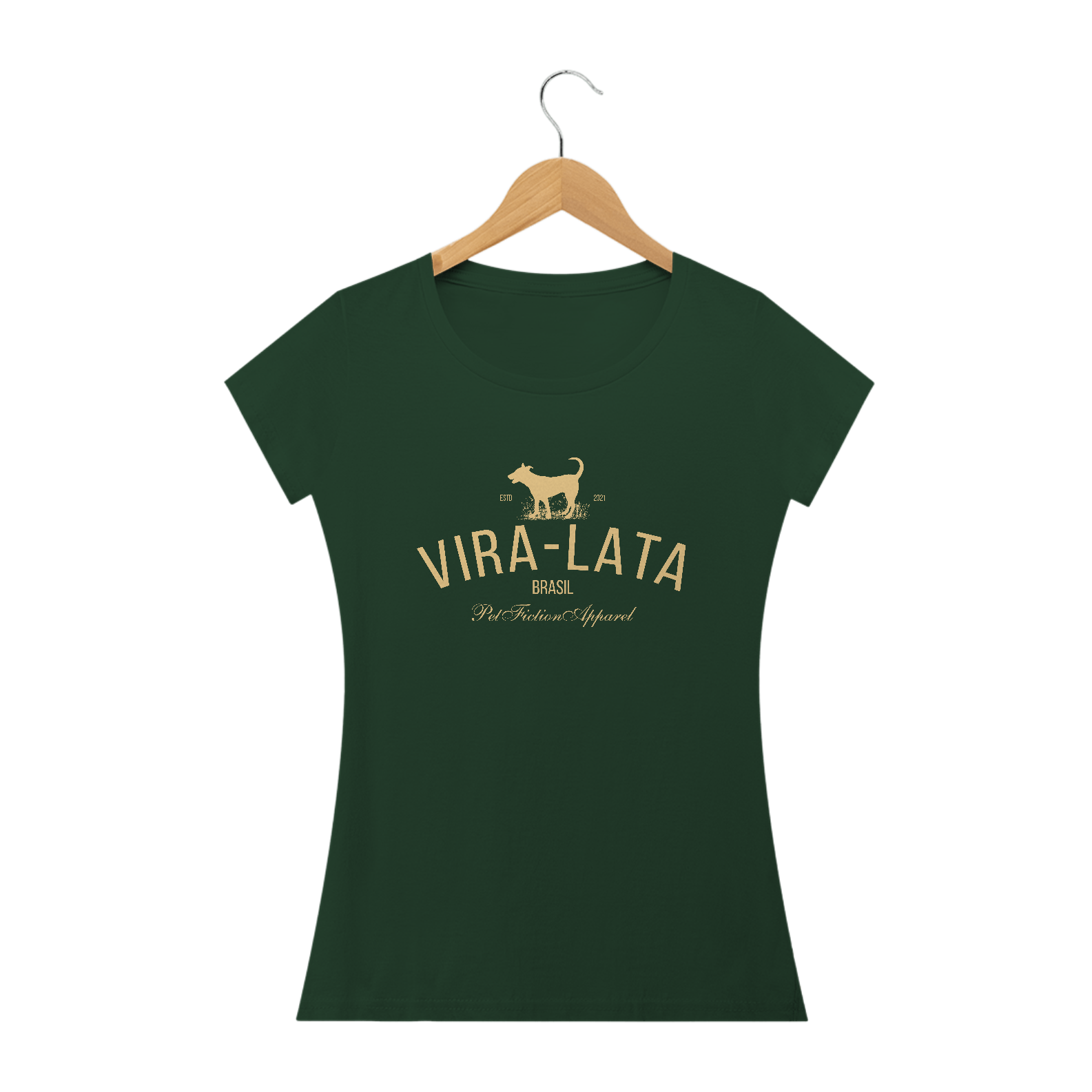 Nome do produto: VIRA LATA APPAREL - BABY LOOK
