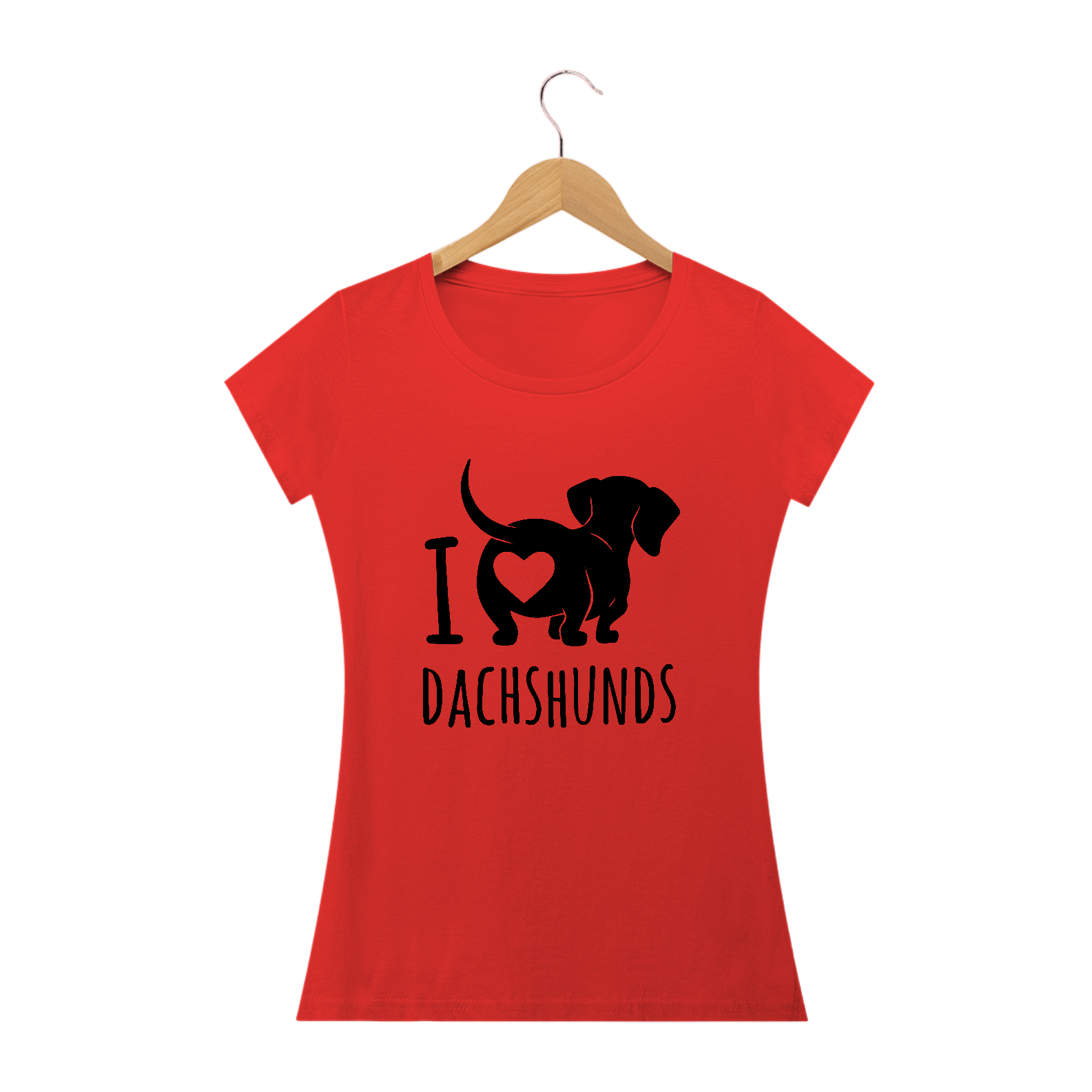 Nome do produto: LOVE DACHSHUNDS - BABY LOOK