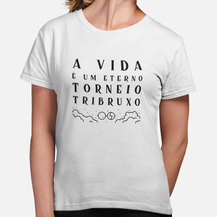 Nome do produto: A vida é um eterno torneio tribruxo - Baby Long