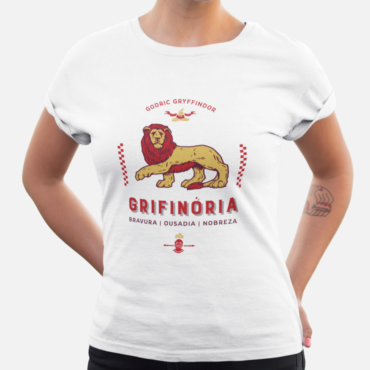 Nome do produto: Grifinória - Baby Long