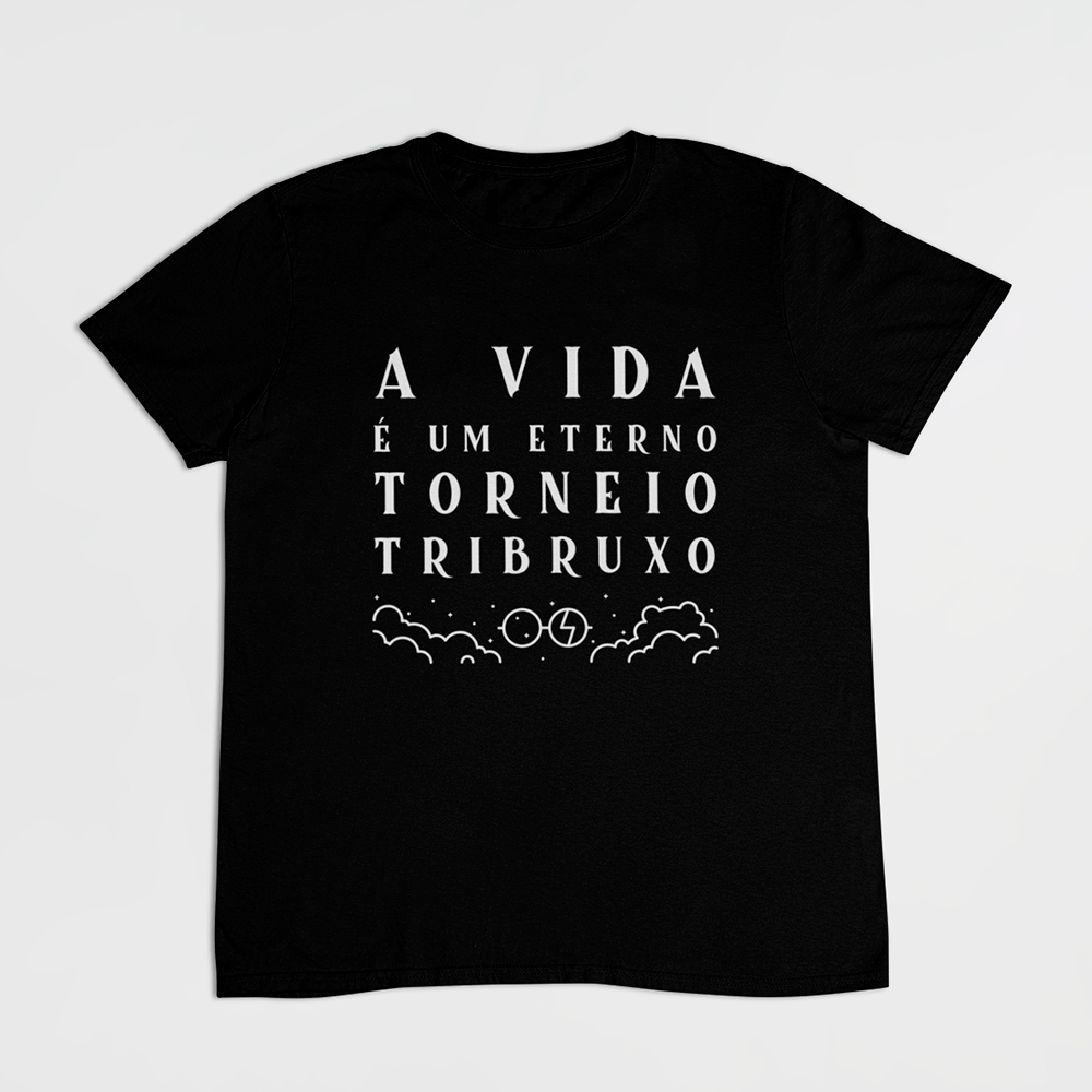 Nome do produto: A vida é um eterno torneio tribruxo - (Plus Size)