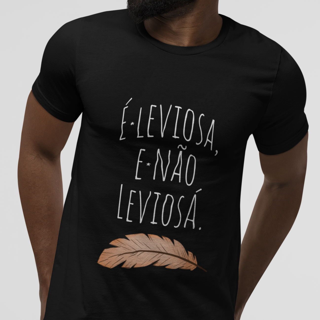 Nome do produto: É leviosa, e não leviosá - (Unissex)