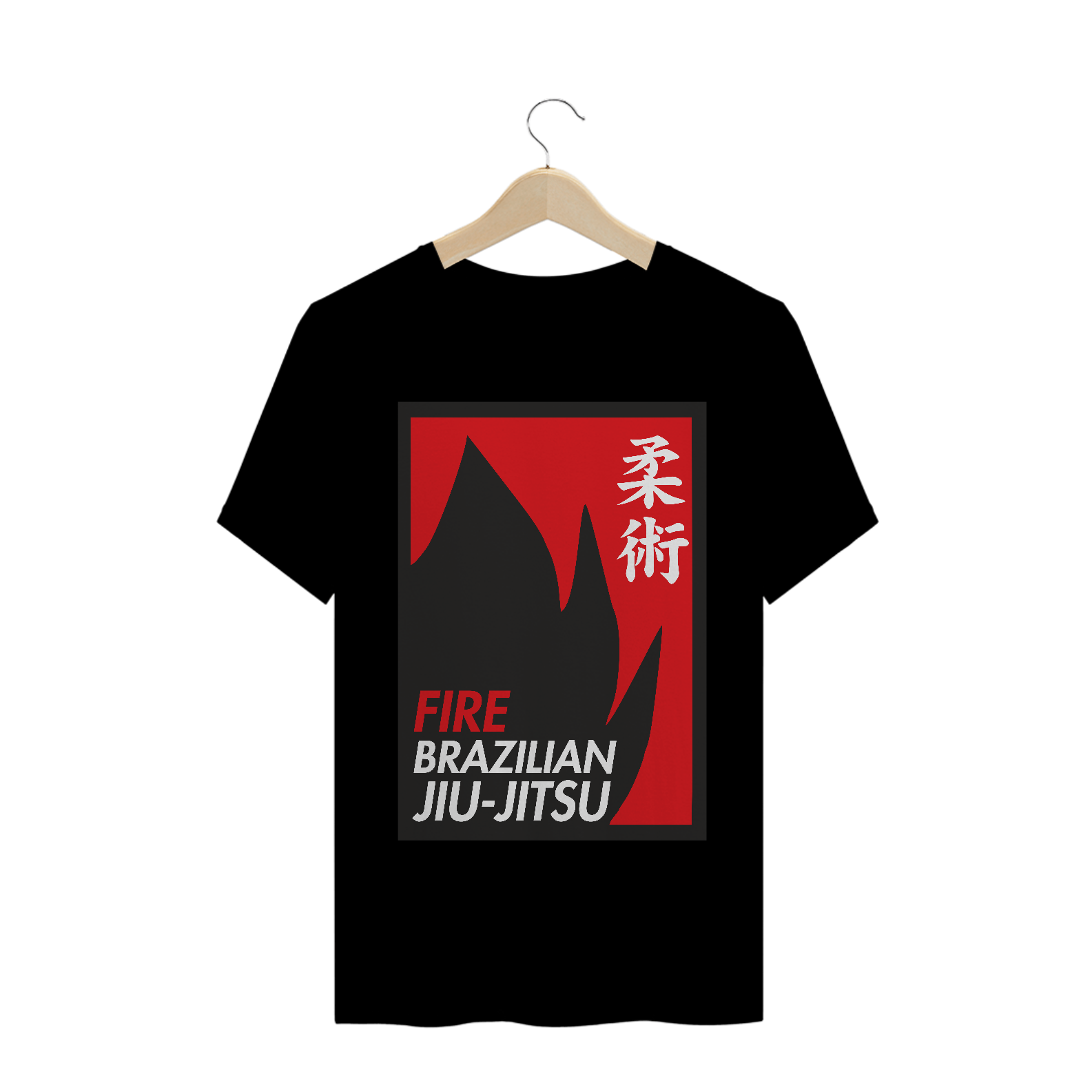 Nome do produto: CAMISETA FIRE BJJ