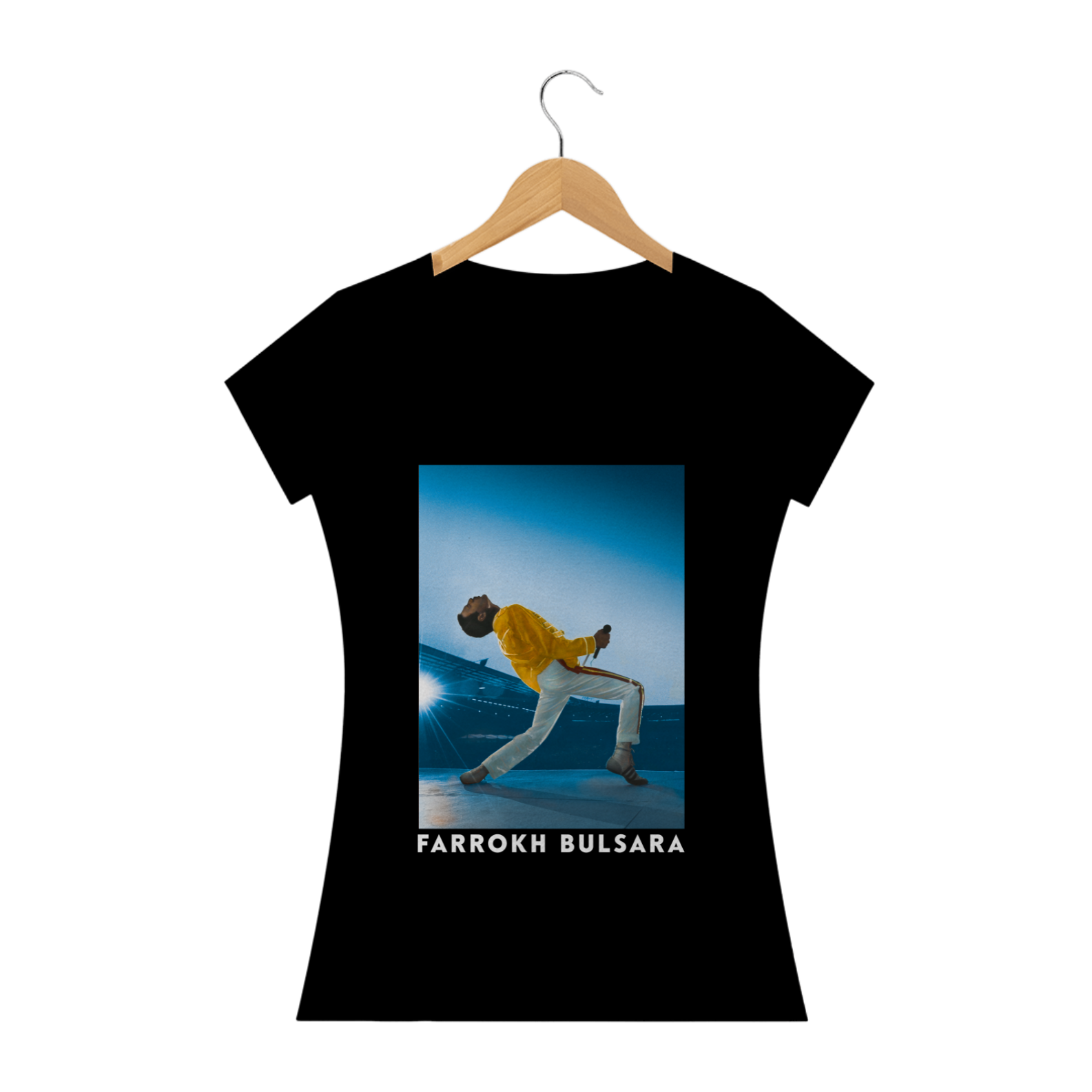 Nome do produto: Camiseta Freddie Mercury Farrock Bulsara #blky