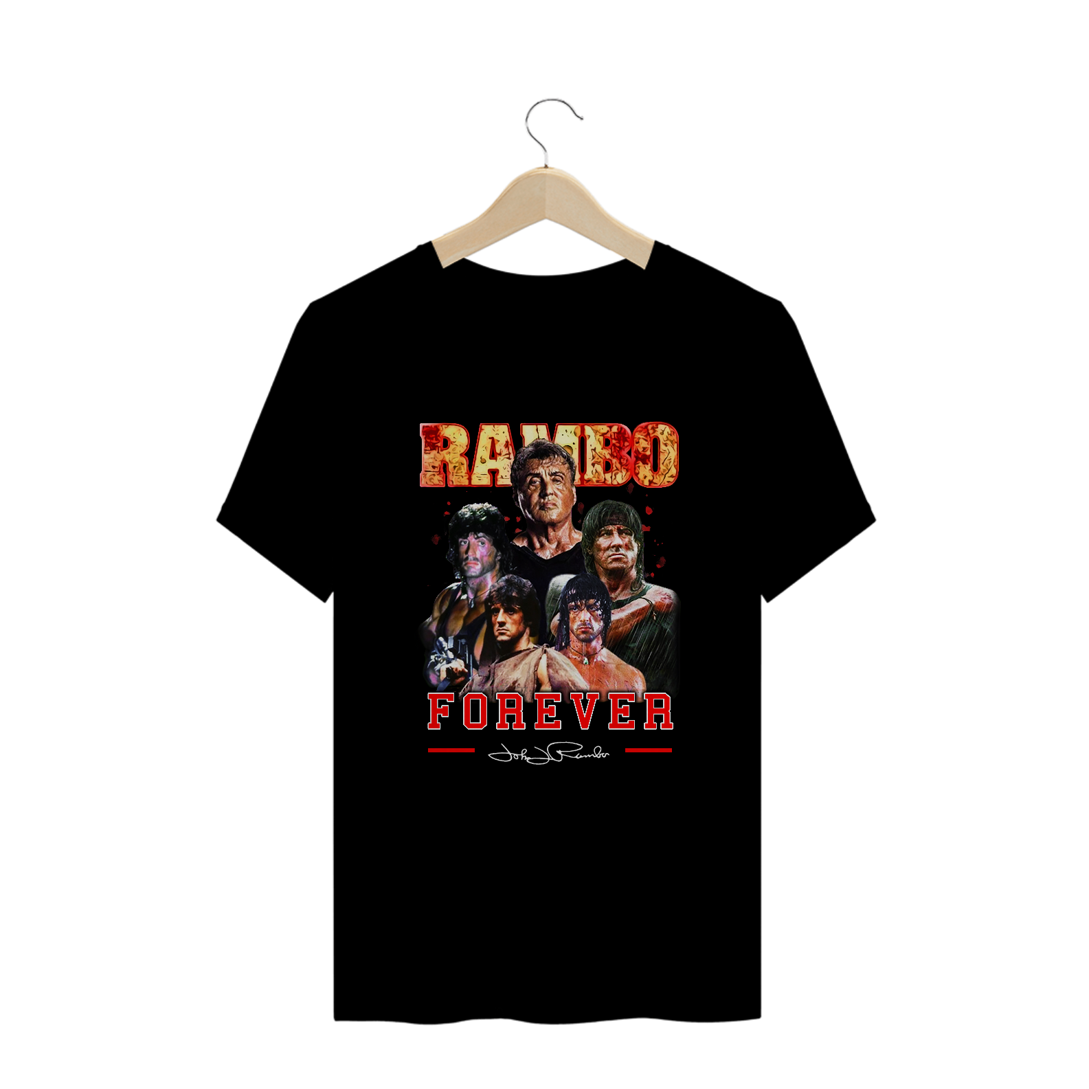 Nome do produto: Camiseta Rambo Forever #plusize