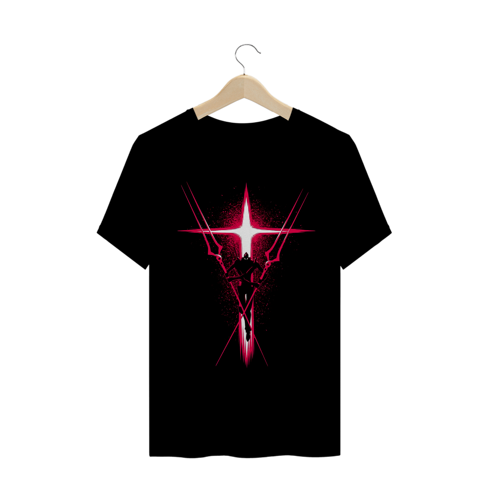 Nome do produto: Camiseta Evangelion Neon Genesis Double Spears
