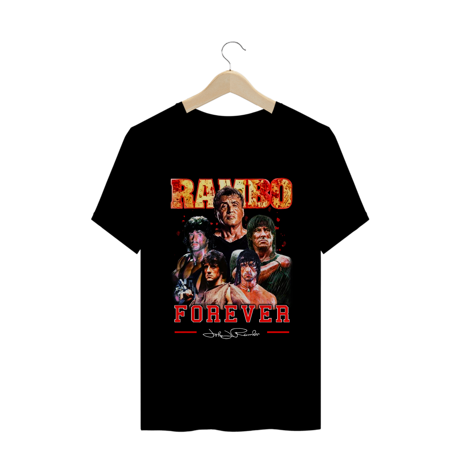 Nome do produto: Camiseta Rambo Forever