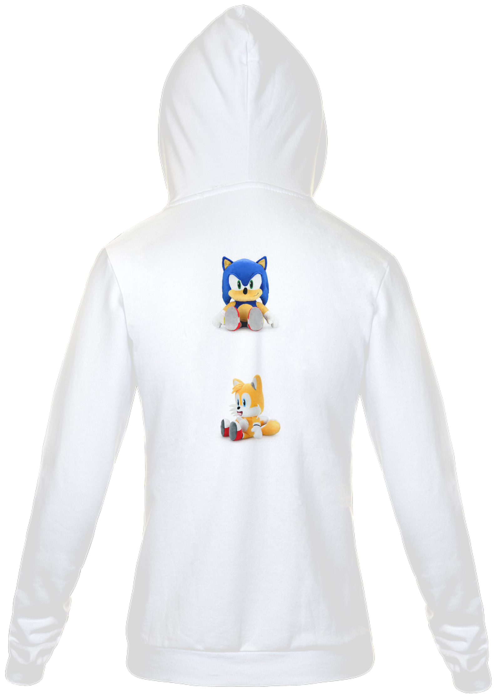 Nome do produto: moletom do sonic e tails vesao pelucia da kidrobot