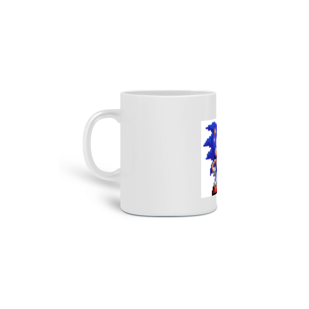 Nome do produto: caneca do sonic esragor joaozinho asustado