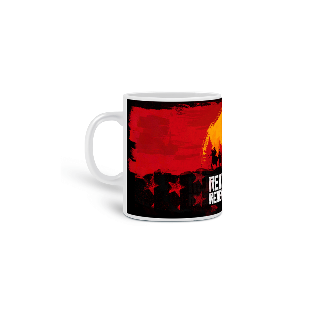 Nome do produto: Caneca Red Dead Redemption 2: Outlaws