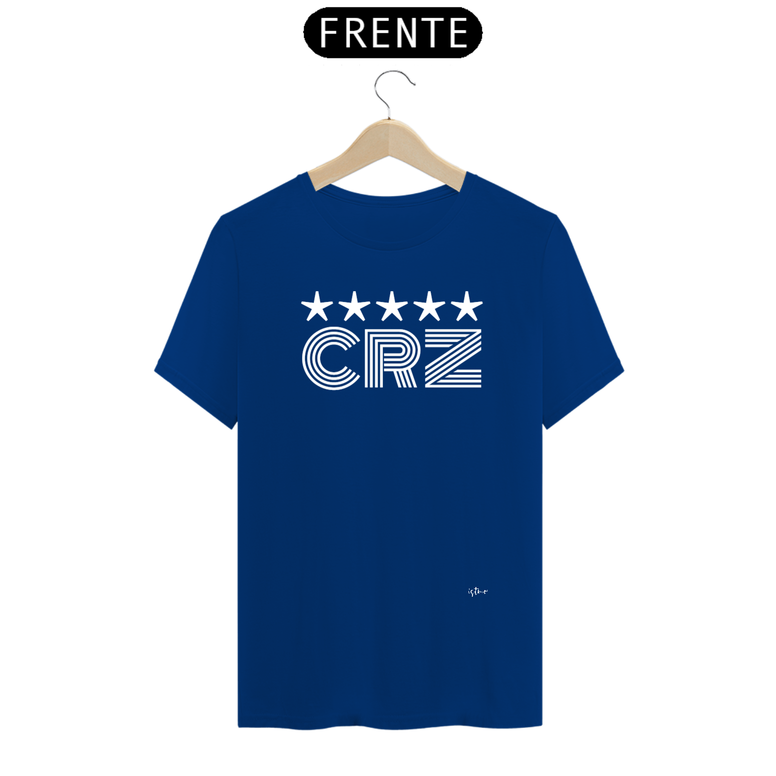 Nome do produto: Camisa Azul CRZ - #CRZ1BL