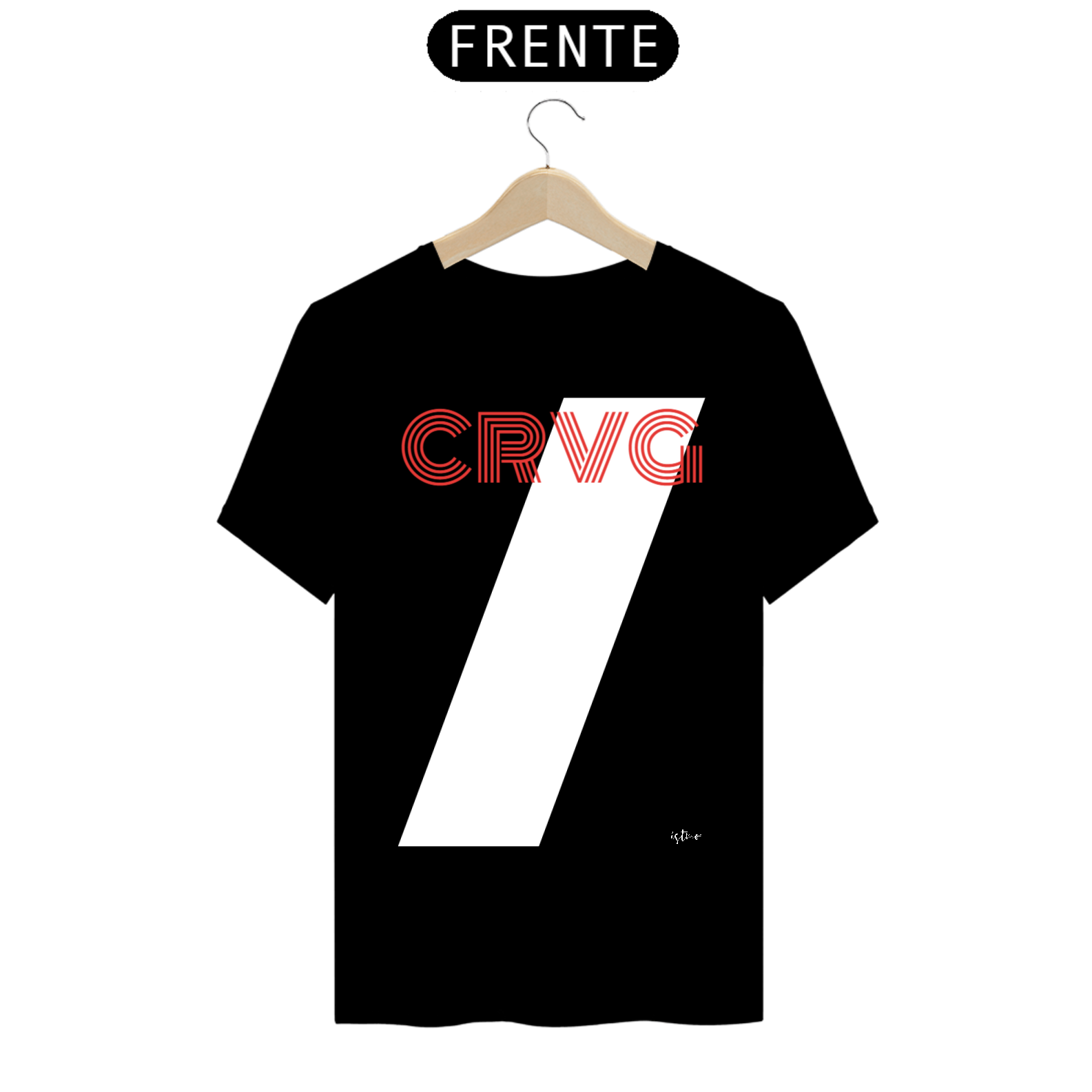 Nome do produto: Camisa CRVG - #CRVG1BK