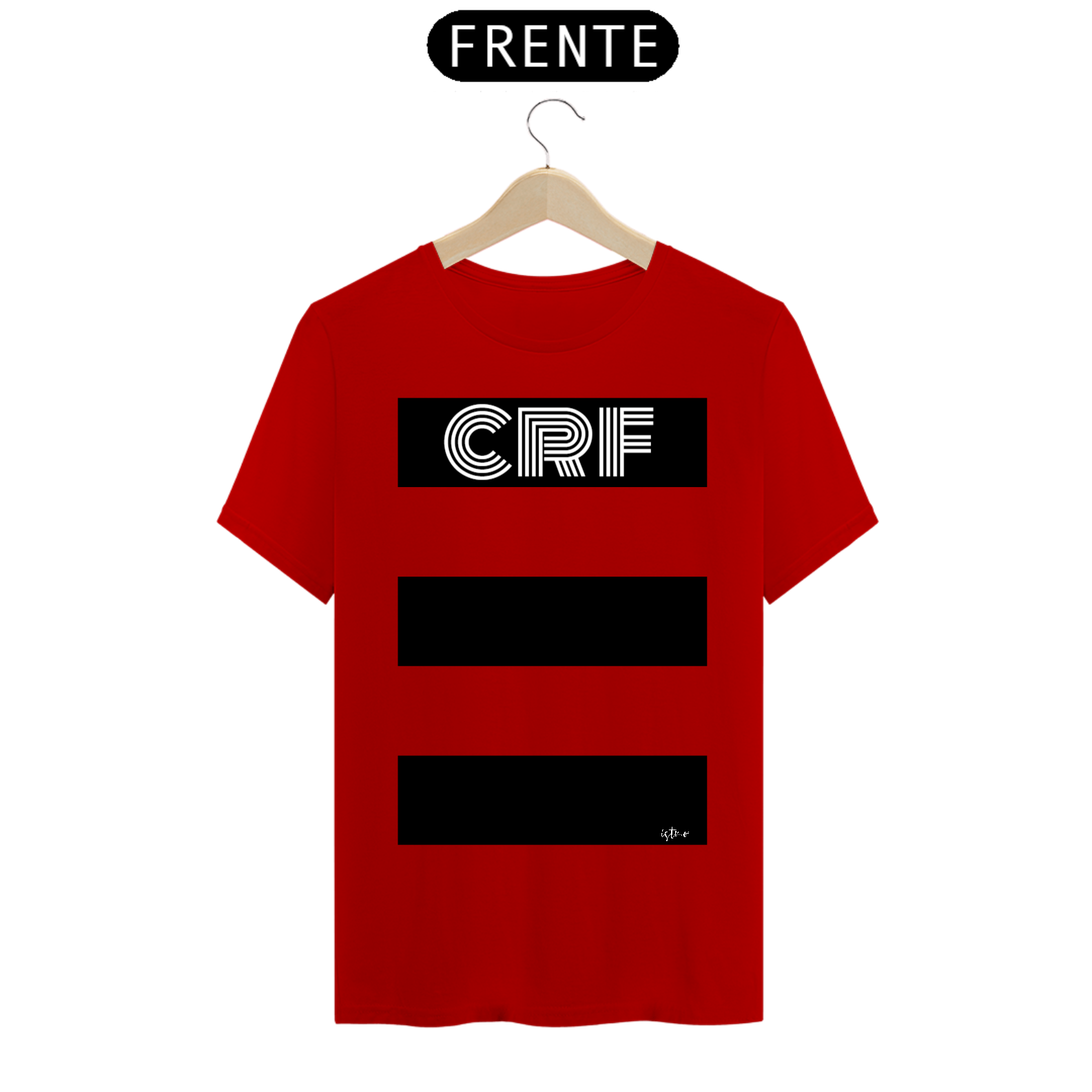 Nome do produto: Camisa CRF - #CRF1RD