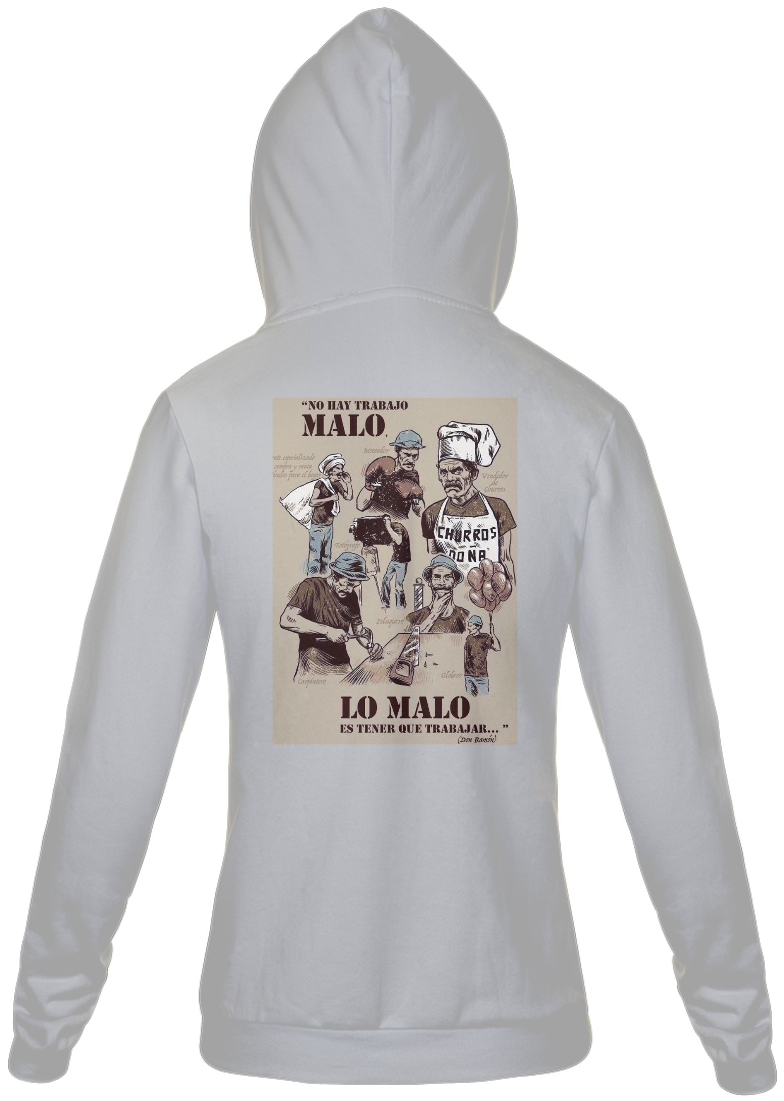 Nome do produto: Moletom Aberto Seu Madruga