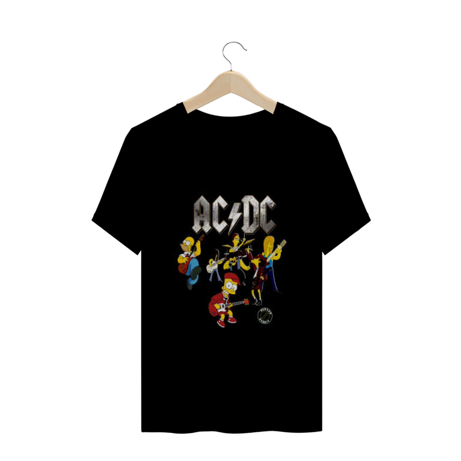 Nome do produto: Camiseta - AC/DC Simpsons