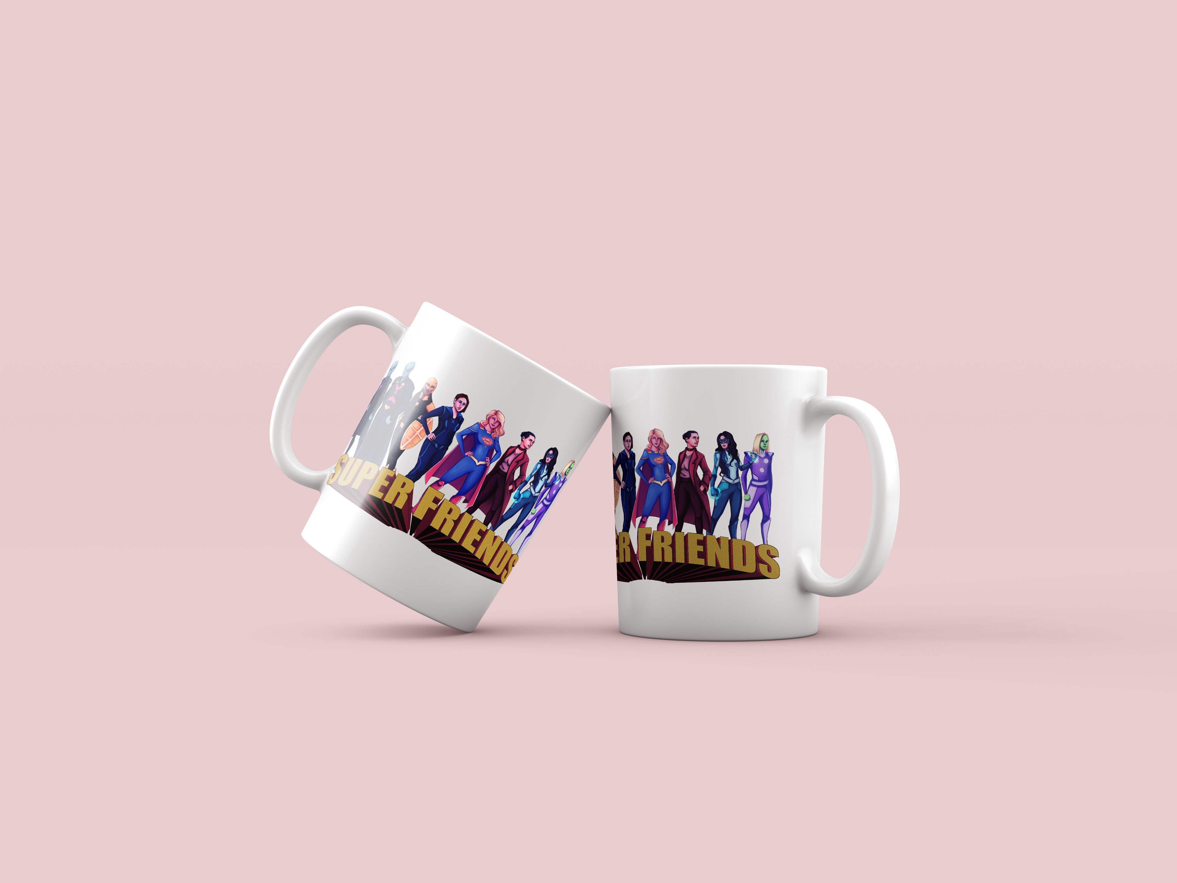 Nome do produto: Superfriends - Caneca