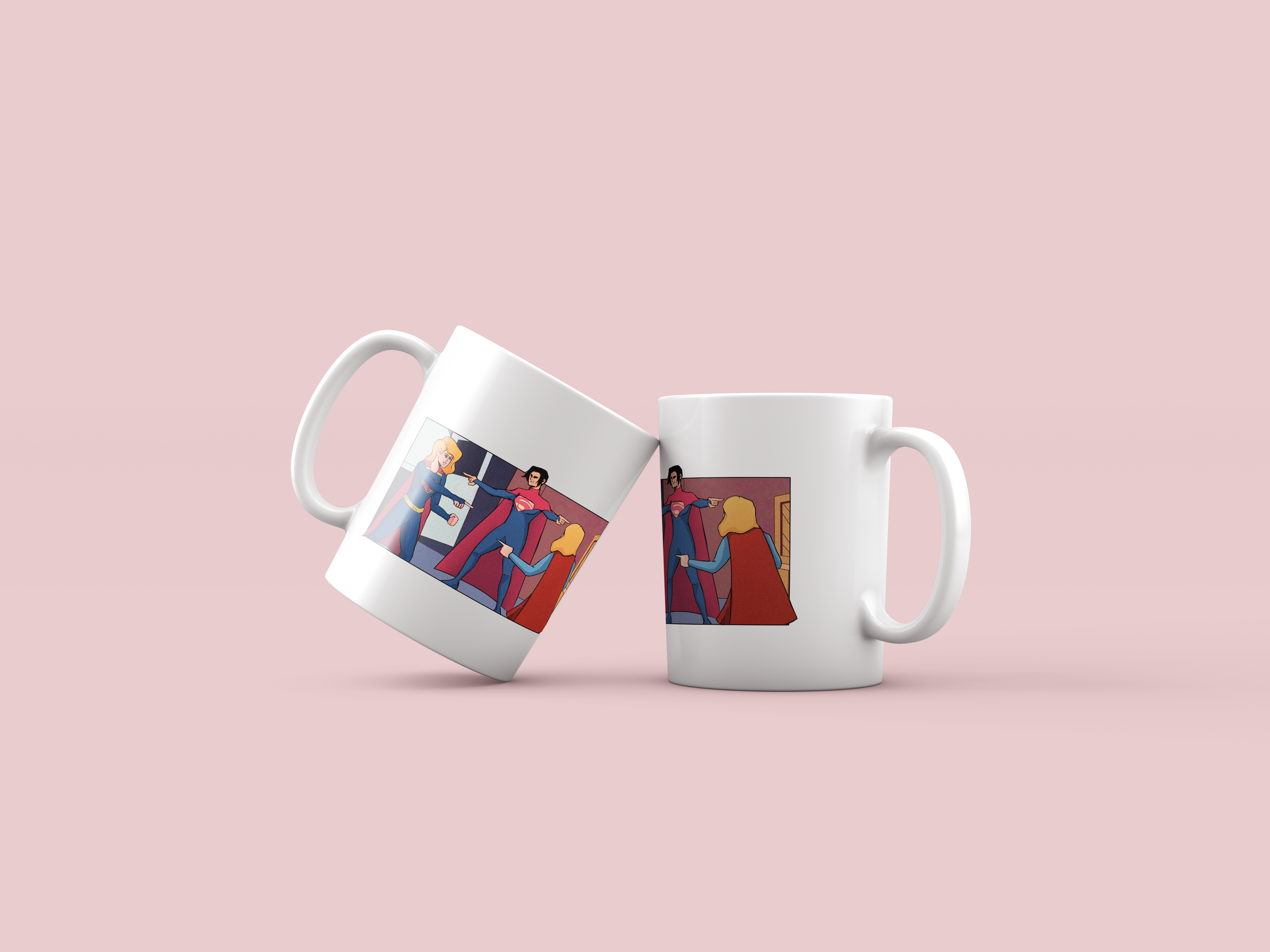 Nome do produto: Supergirls? - Caneca